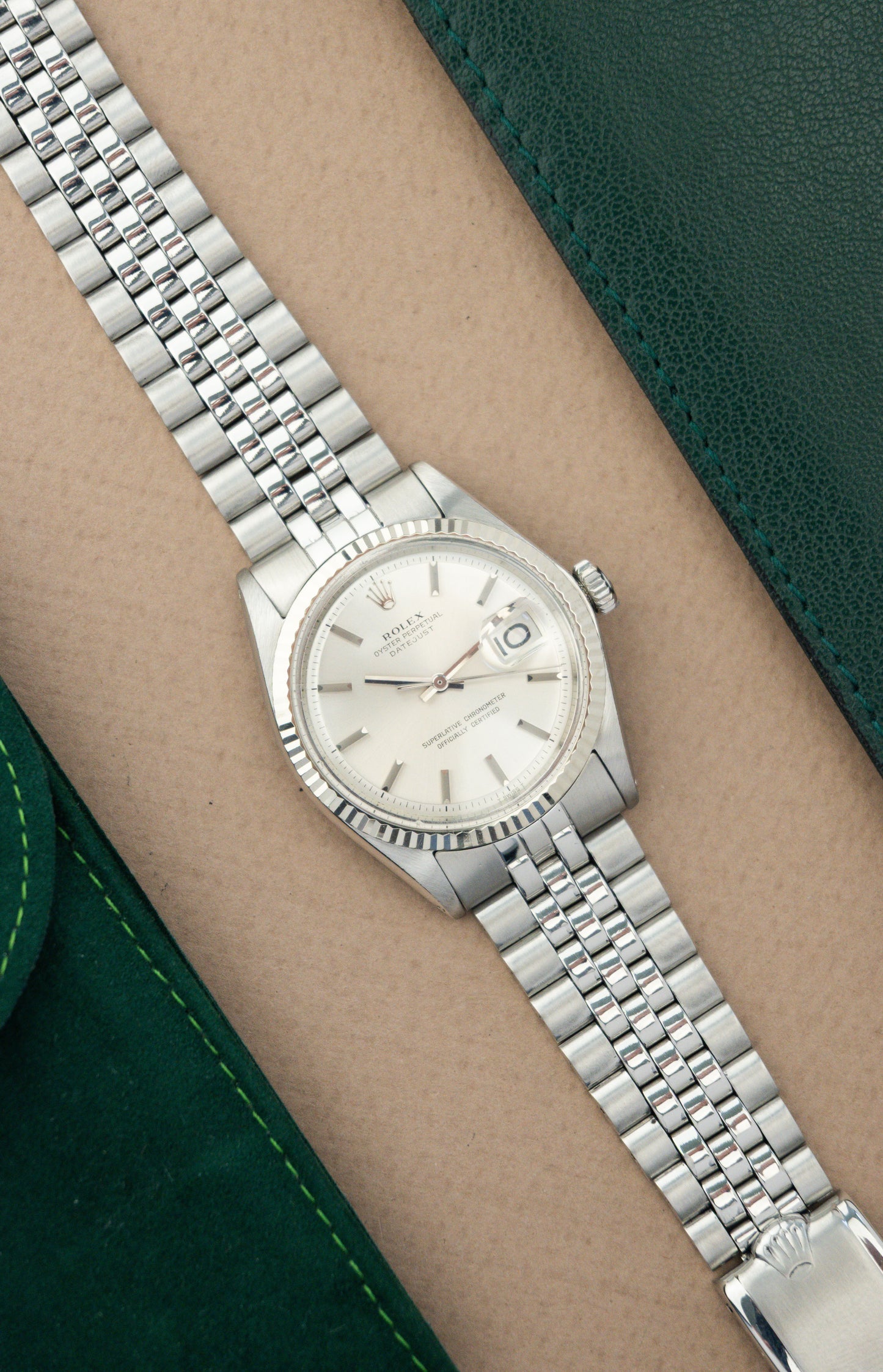 Rolex Datejust 36 Ref. 1601 | Japan Dial | Jubilee Bracelet Fluted Bezel