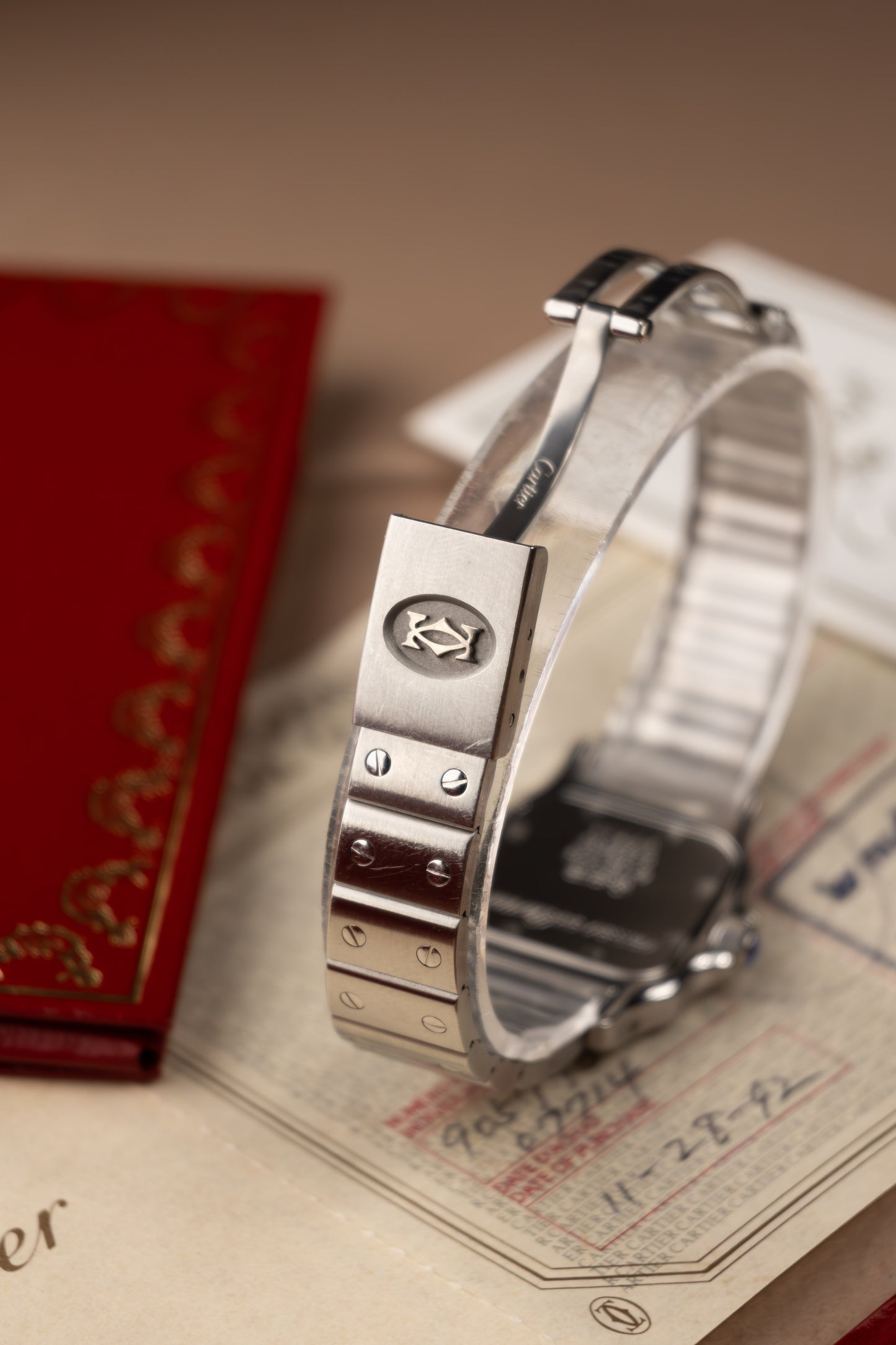 Cartier Santos Galbée 24 + Papers