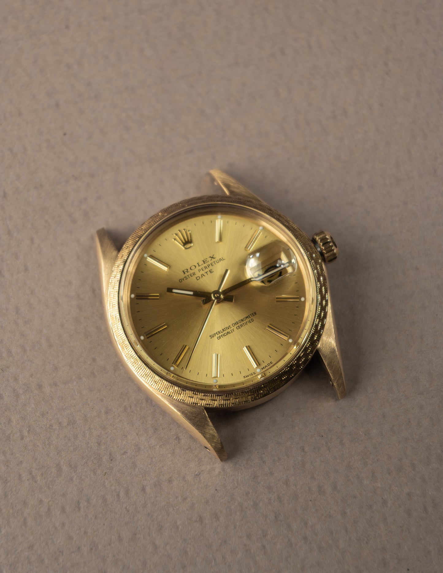 Rolex Oyster Perpetual 34 'Décor Moiré'