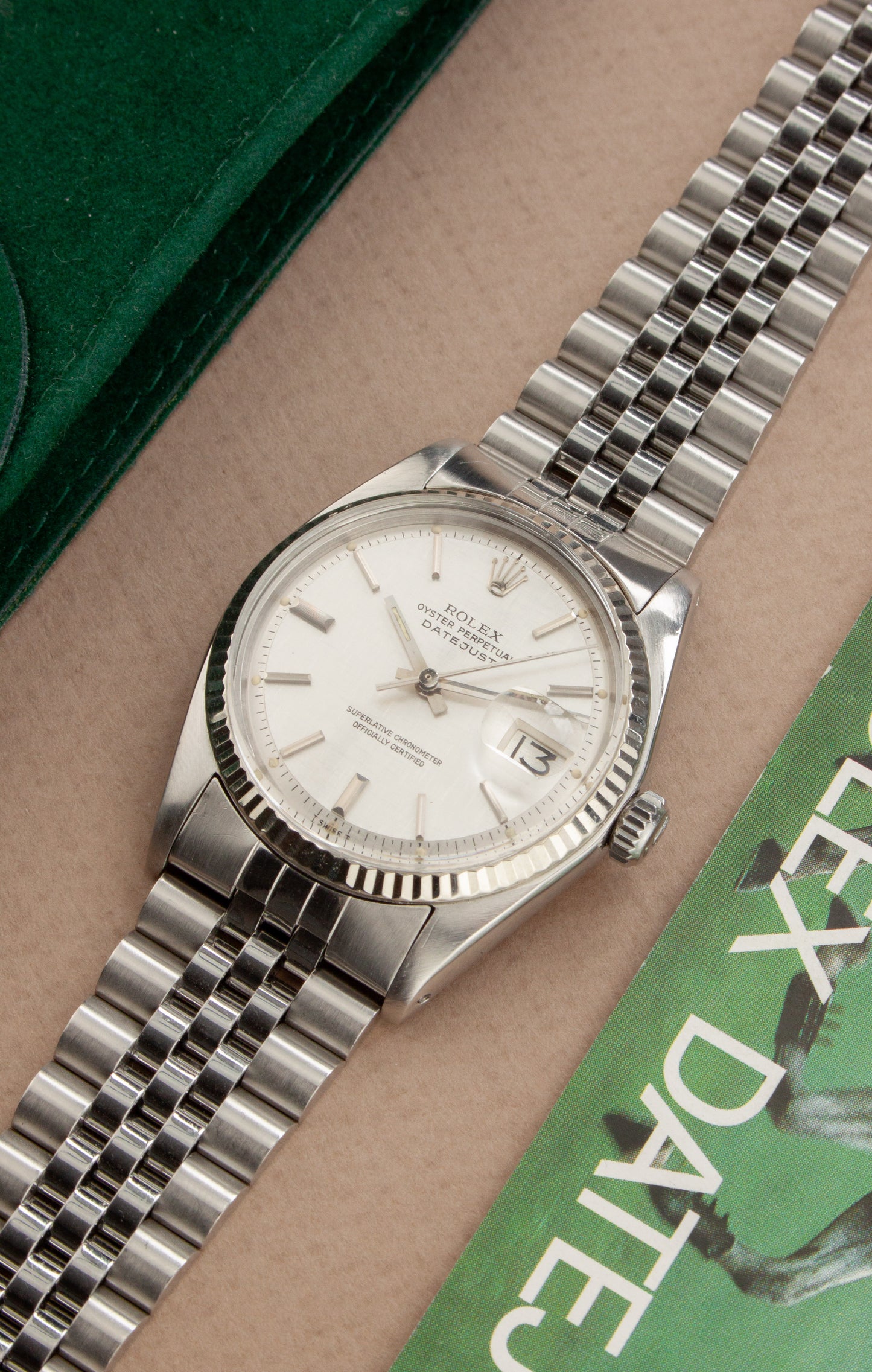 Rolex Oyster Perpetual Datejust 36 'Silver linen'