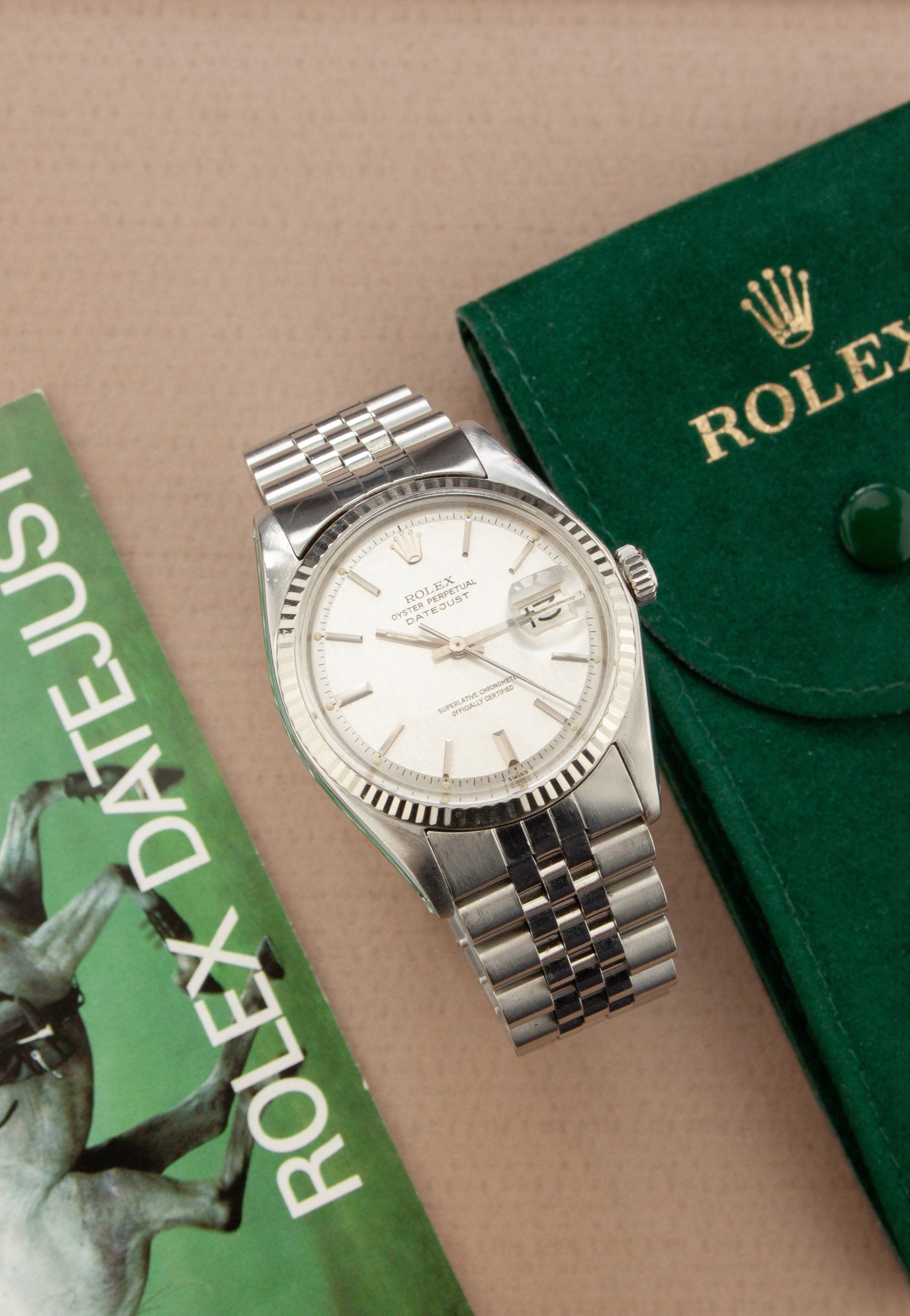 Rolex Oyster Perpetual Datejust 36 'Silver linen'