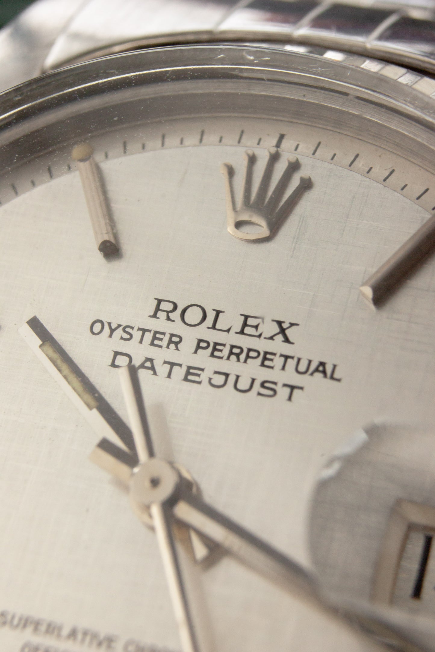 Rolex Oyster Perpetual Datejust 36 'Silver linen'