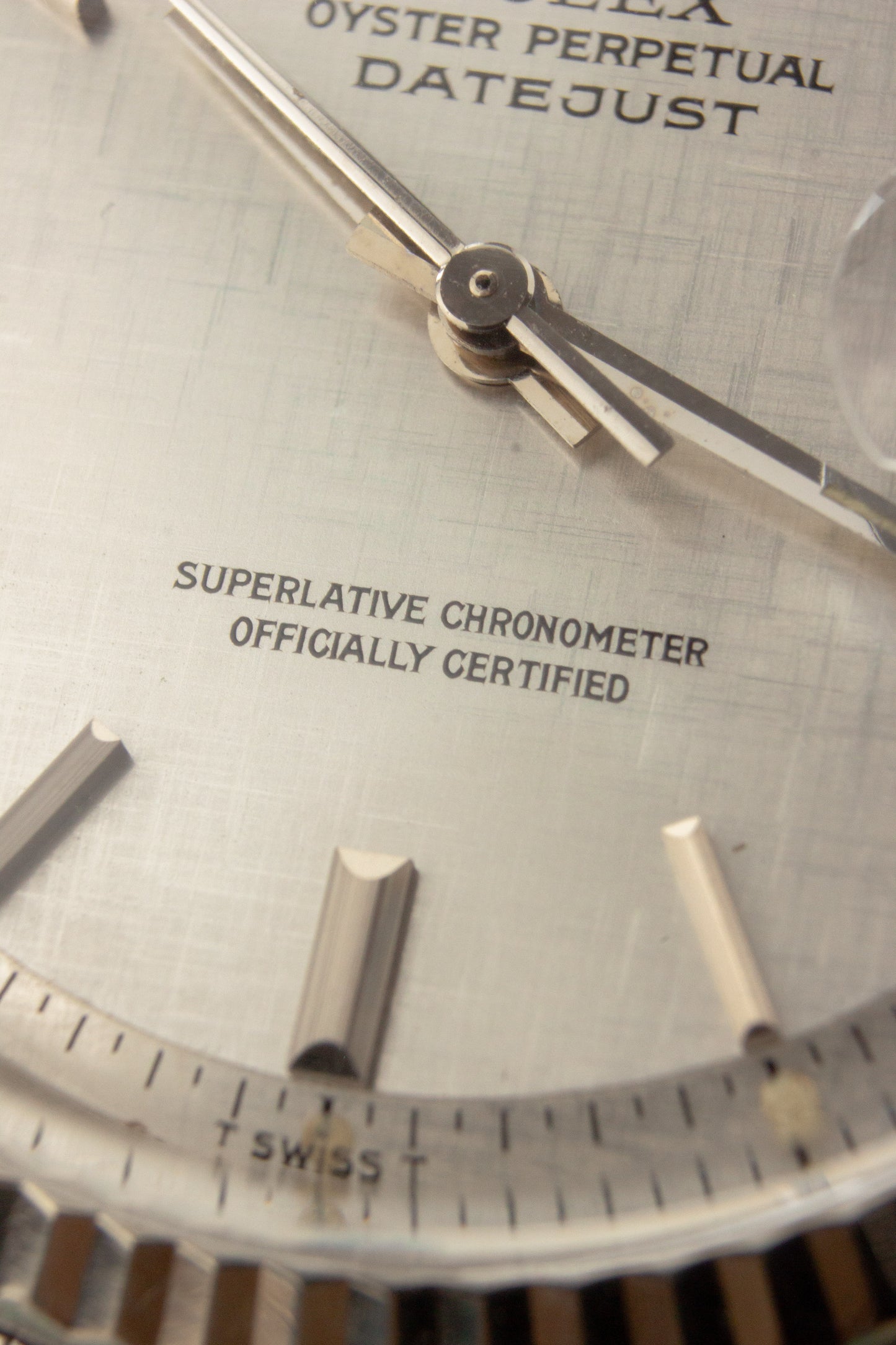 Rolex Oyster Perpetual Datejust 36 'Silver linen'