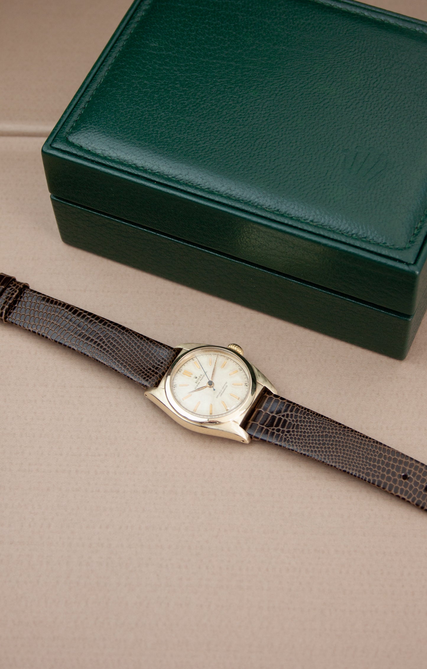 Rolex Oyster Perpetual Bubbleback 32 '18k'