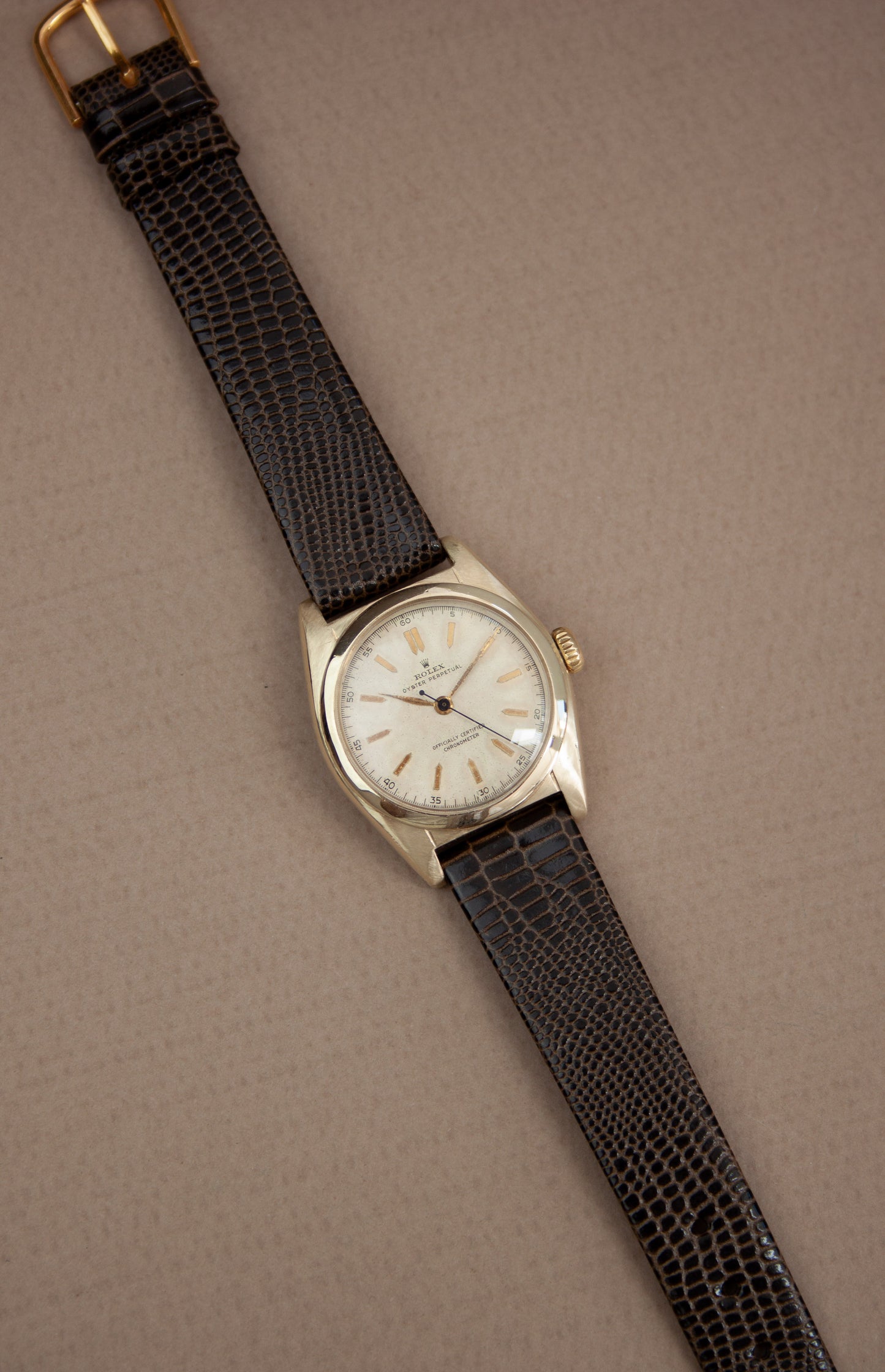 Rolex Oyster Perpetual Bubbleback 32 '18k'