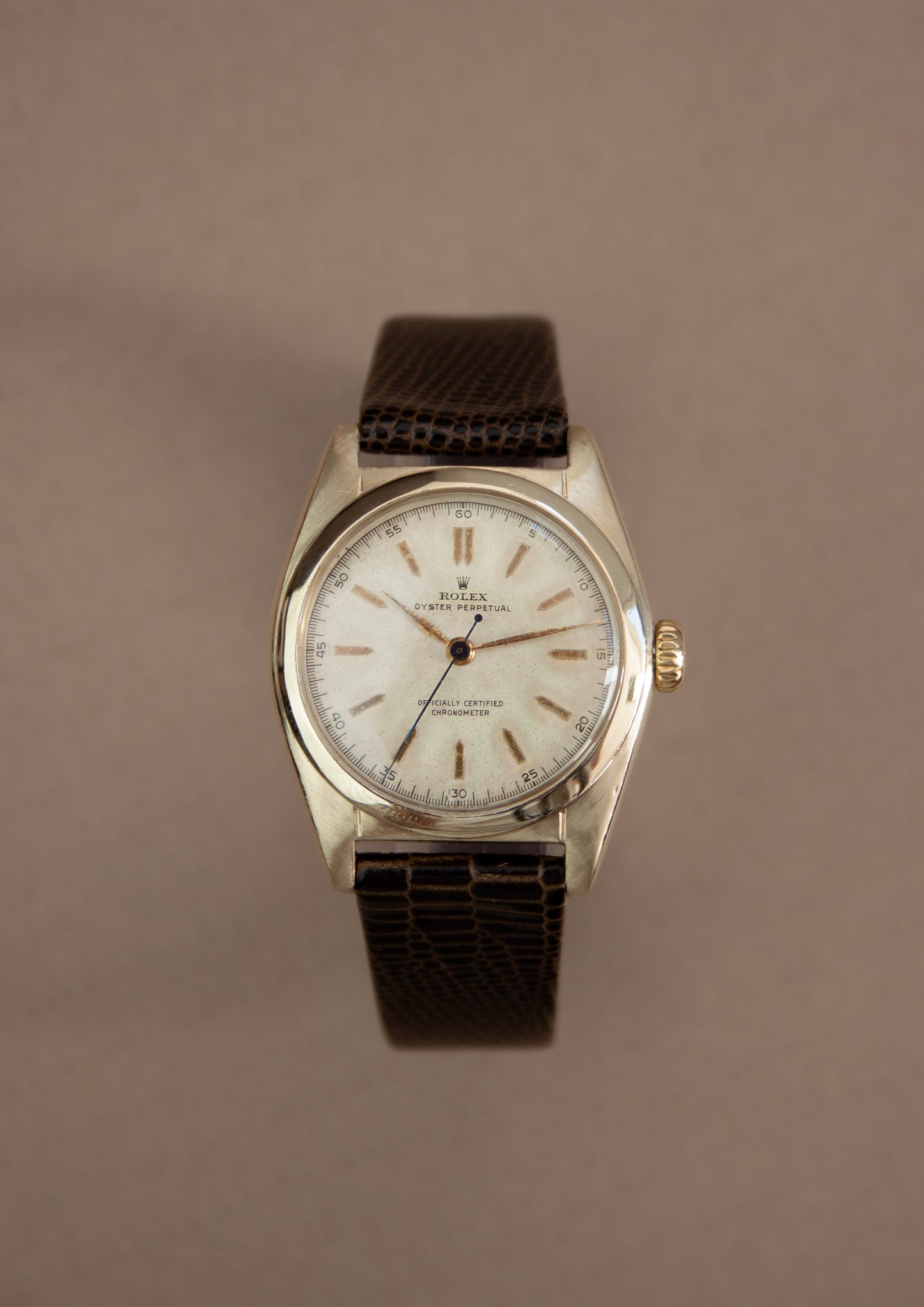Rolex Oyster Perpetual Bubbleback 32 '18k'