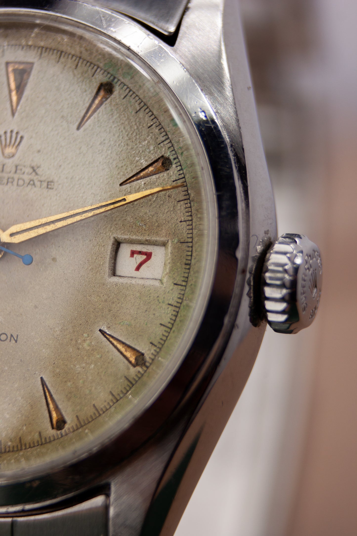 Rolex Oysterdate Precision 34 'Red date'