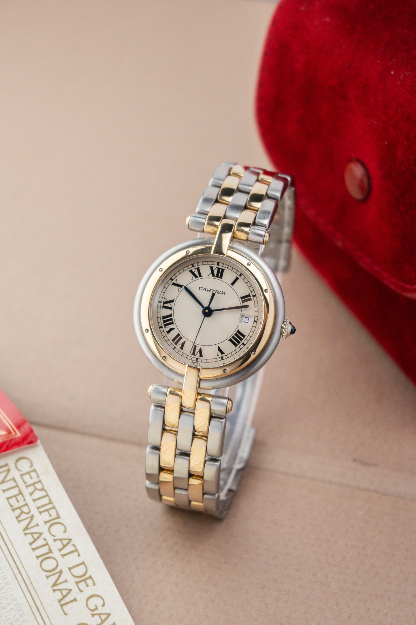 Cartier Panthère Ronde 'Large' Ref. 8396 | Full Set 1989 | 18K Yellow Gold Bracelet |