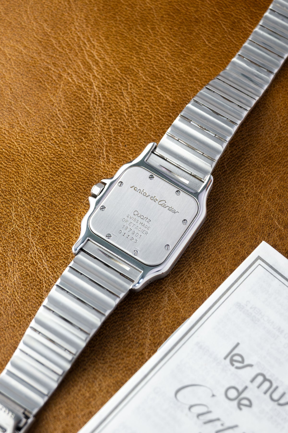 Cartier Santos Galbée ‘Full Set 1988’ Ref. 187901 | Including all Accessories | 18K Gold | Sharp Condition