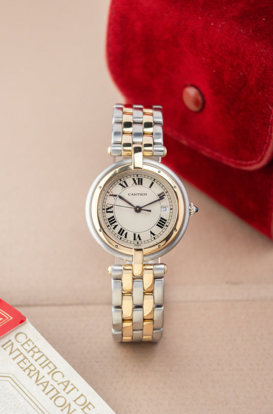 Cartier Panthère Ronde 'Large' Ref. 8396 | Full Set 1989 | 18K Yellow Gold Bracelet |