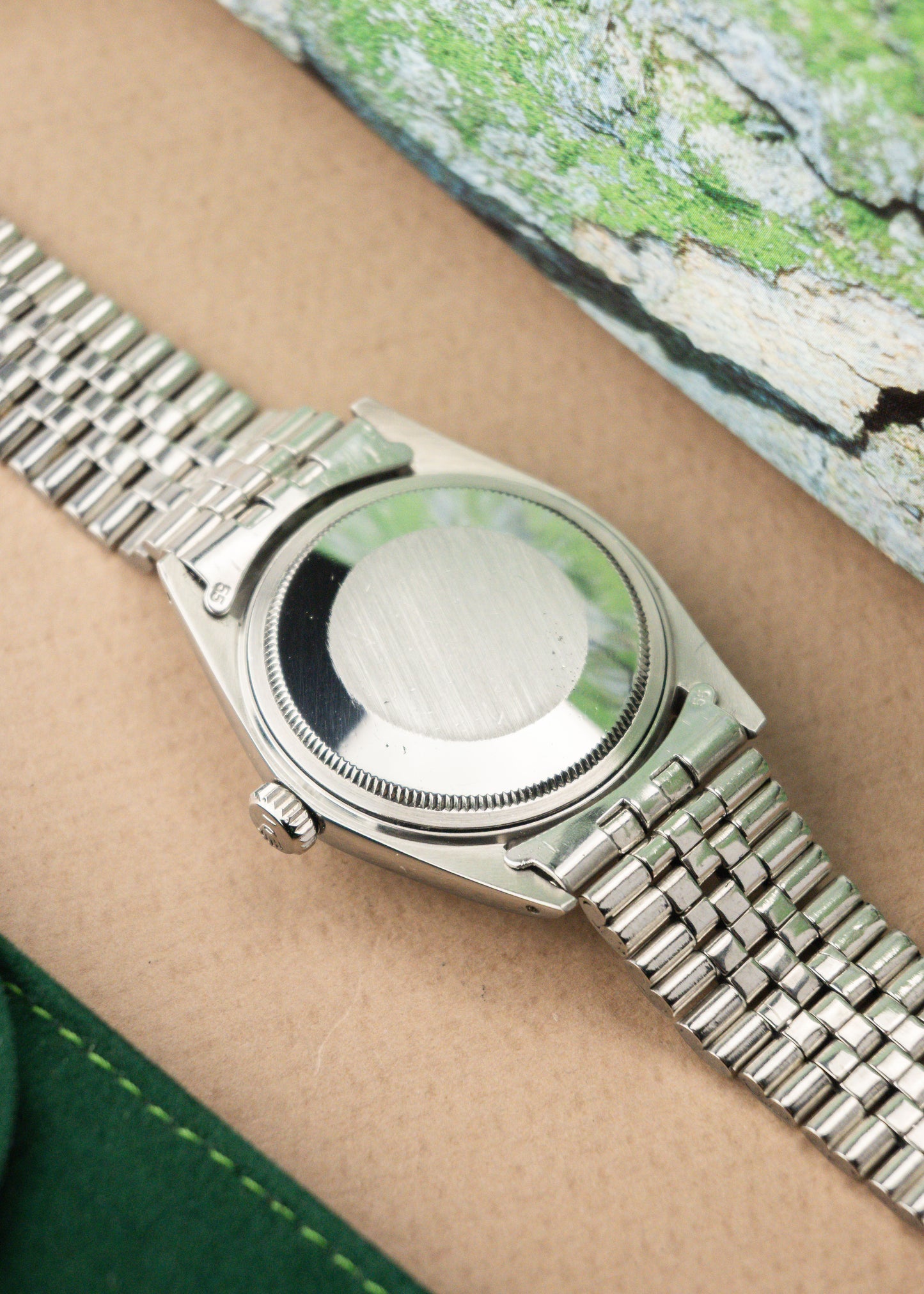 Rolex Oyster Perpetual Datejust 36 Ref. 1601 | 18K Whitegold Fluted Bezel | Jubilee Bracelet | Sharp Condition
