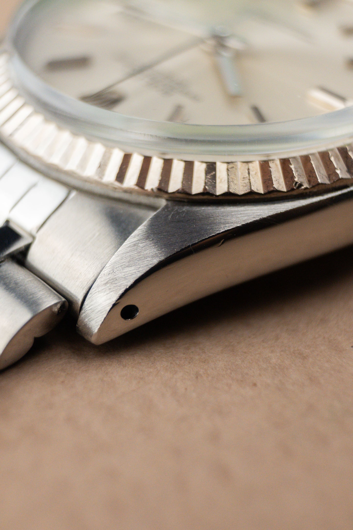 Rolex Oyster Perpetual Datejust 36 Ref. 1601 | 18K Whitegold Fluted Bezel | Jubilee Bracelet | Sharp Condition