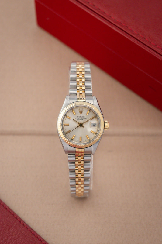 Rolex Oyster Perpetual Date 26 | Jubilee Bracelet | Fluted Bezel | 18K Gold | Lady Datejust | Ref. 6917