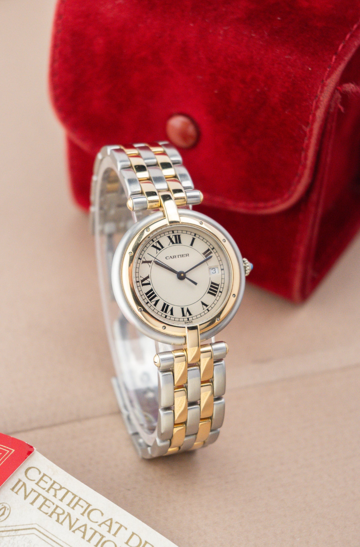 Cartier Panthère Ronde 'Large' Ref. 8396 | Full Set 1989 | 18K Yellow Gold Bracelet |