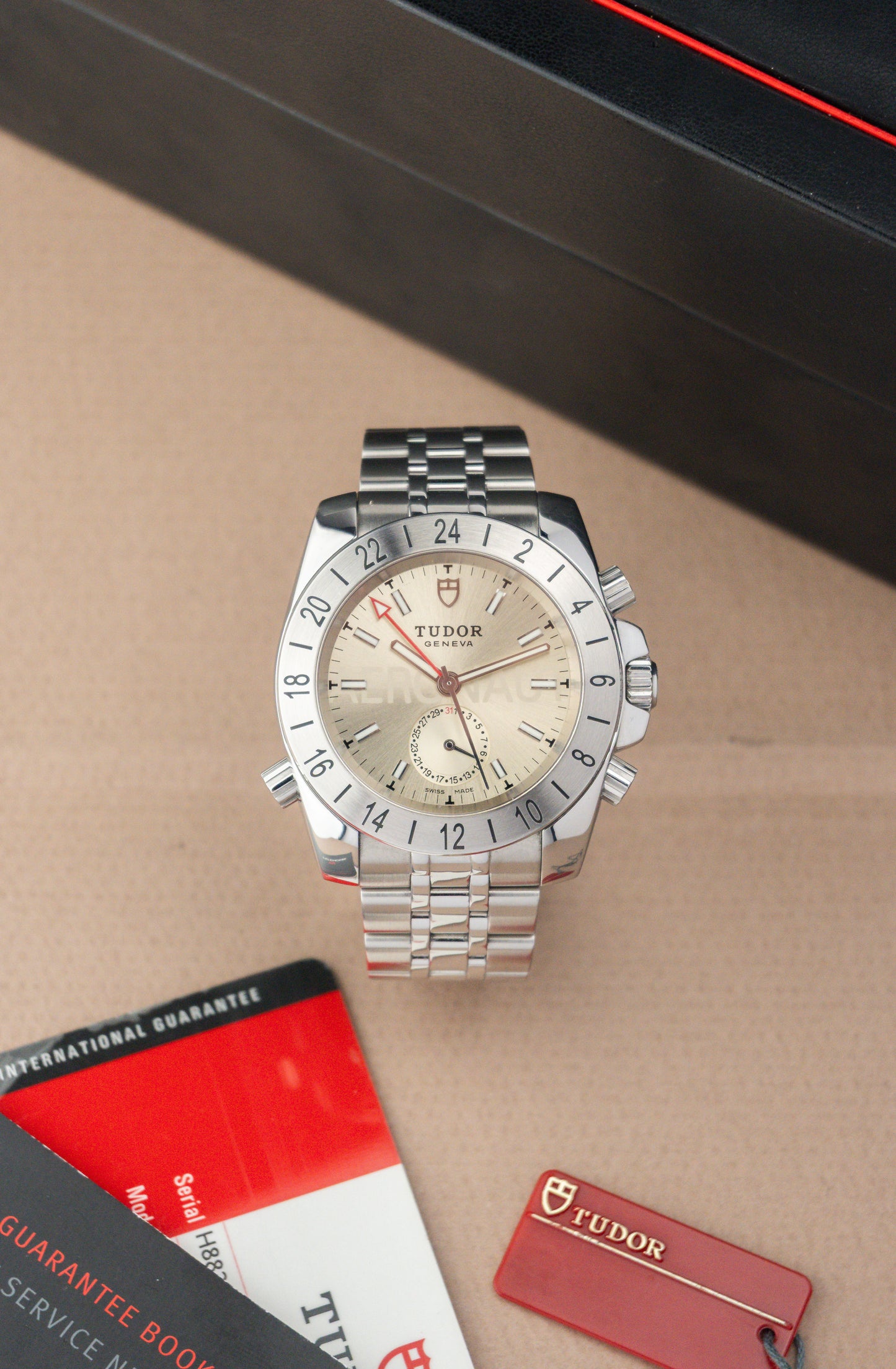 Tudor Aeronaut 41 Ref. 20200 | Full Set 2019 | GMT Champagne Dial | Jubilee Bracelet