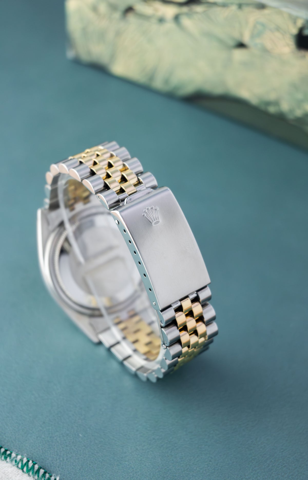 Rolex Datejust 36 Ref.16013 | Jubilee Bracelet | Fluted Bezel | 1978 | Gold Linen Dial | Caliber 3035
