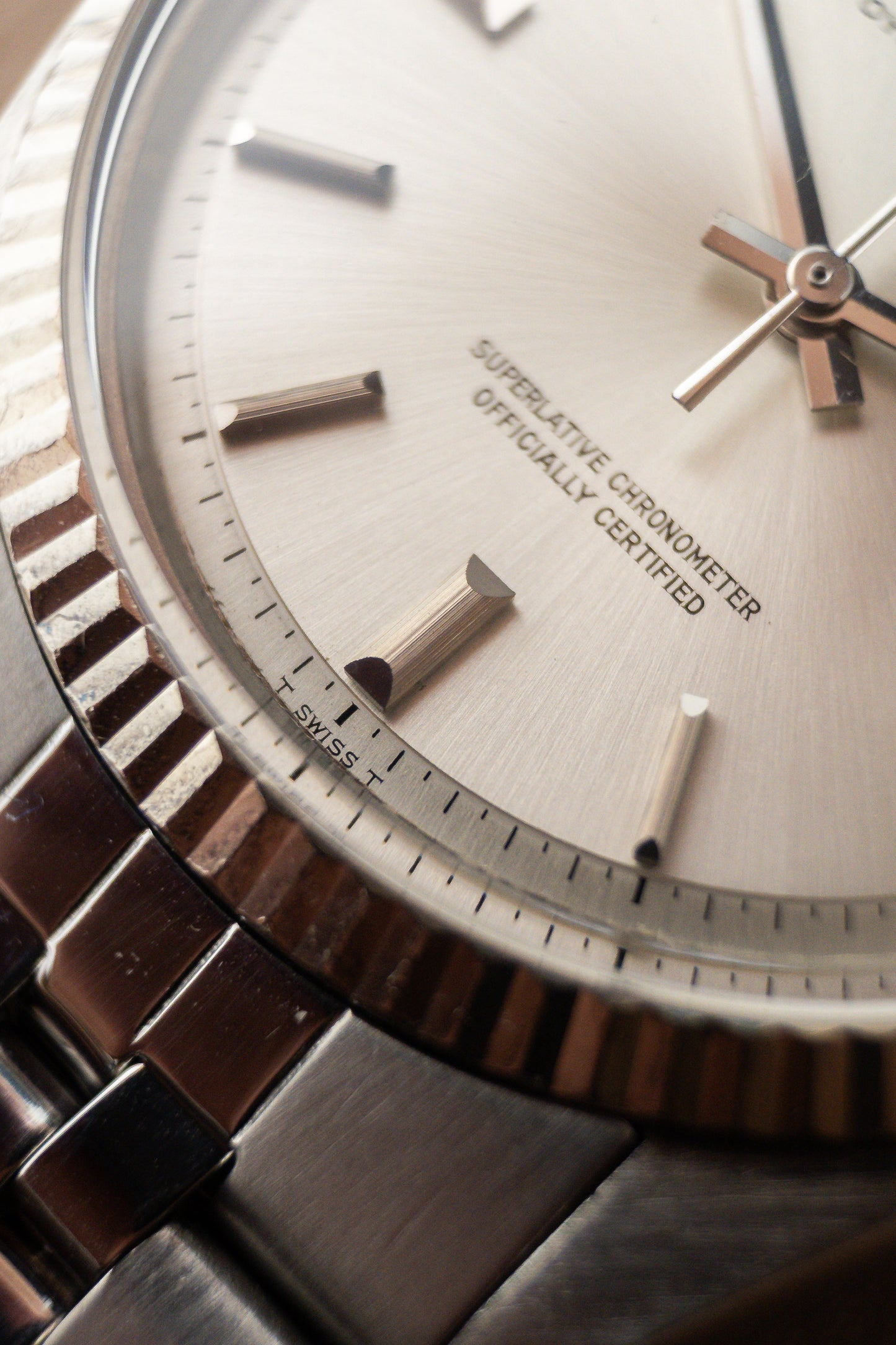 Rolex Oyster Perpetual Datejust 36 Ref. 1601 | 18K Whitegold Fluted Bezel | Jubilee Bracelet | Sharp Condition