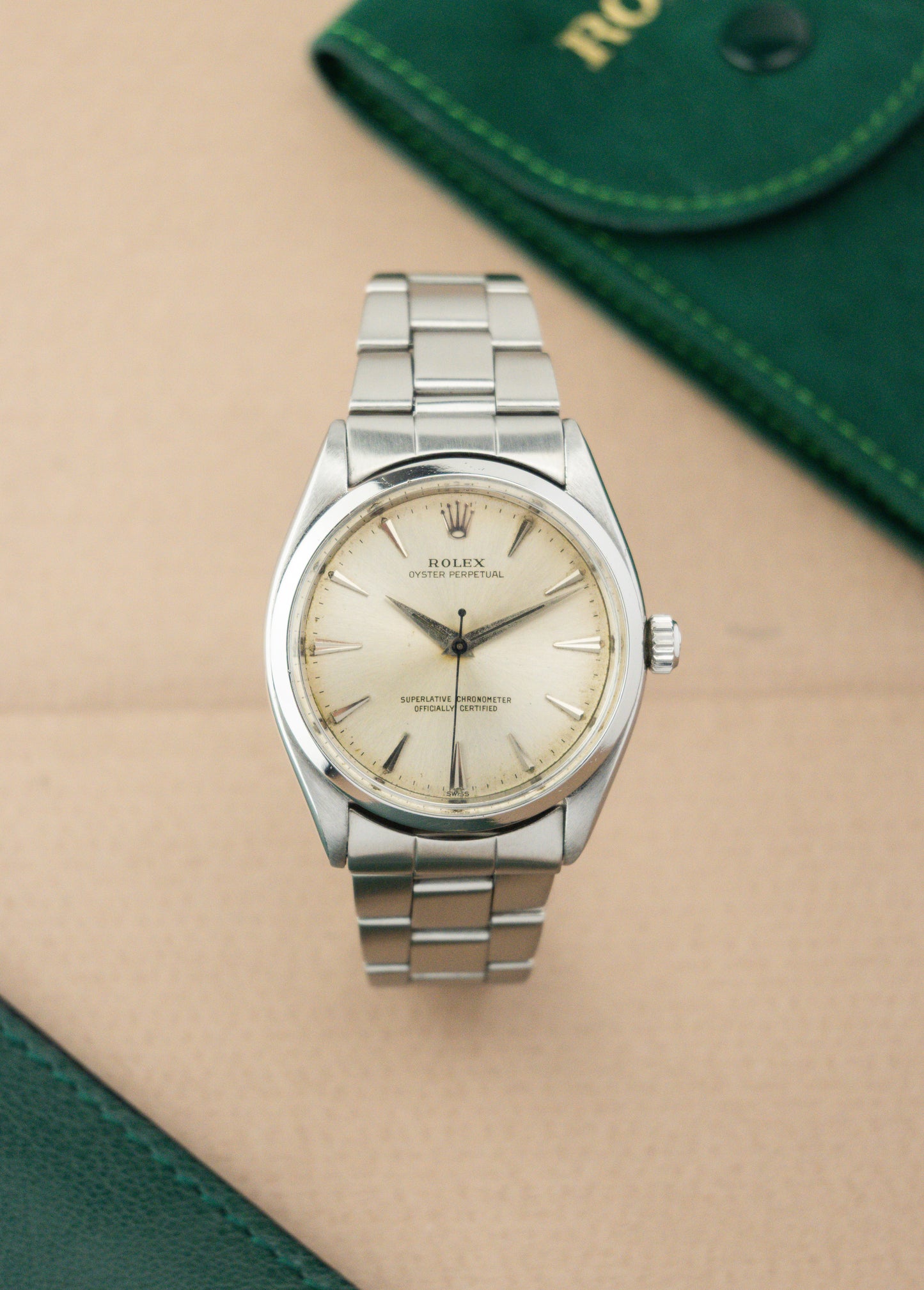 Rolex Oyster Perpetual 34 Ref. 6564 | Automatic | Claw Marks Dauphine Hands | Swiss