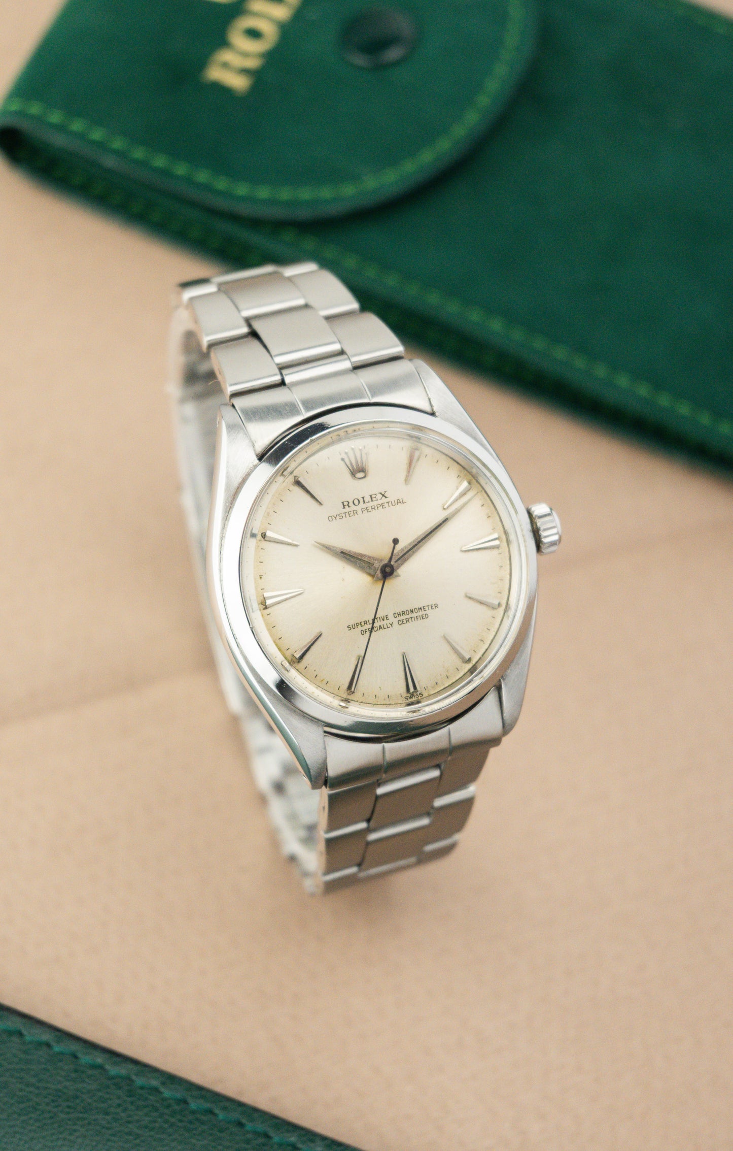 Rolex Oyster Perpetual 34 Ref. 6564 | Automatic | Claw Marks Dauphine Hands | Swiss