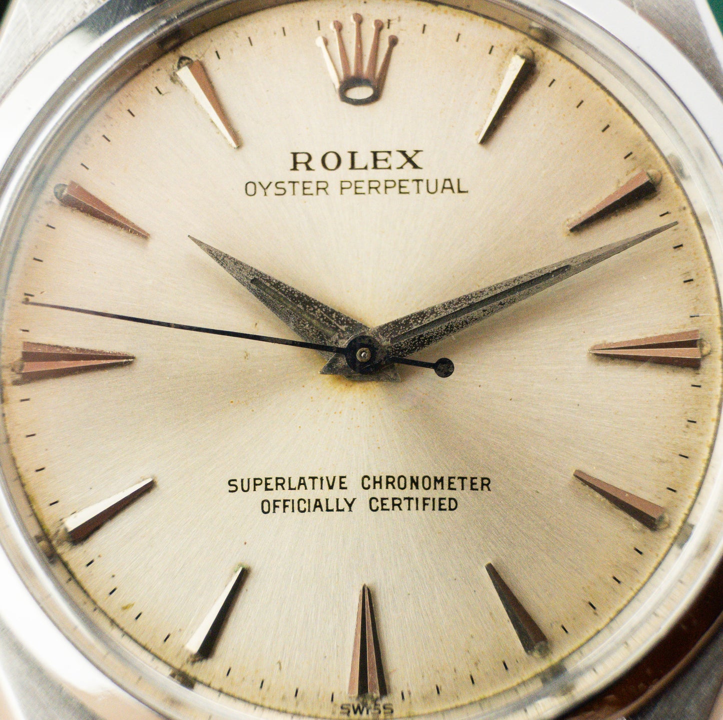 Rolex Oyster Perpetual 34 Ref. 6564 | Automatic | Claw Marks Dauphine Hands | Swiss