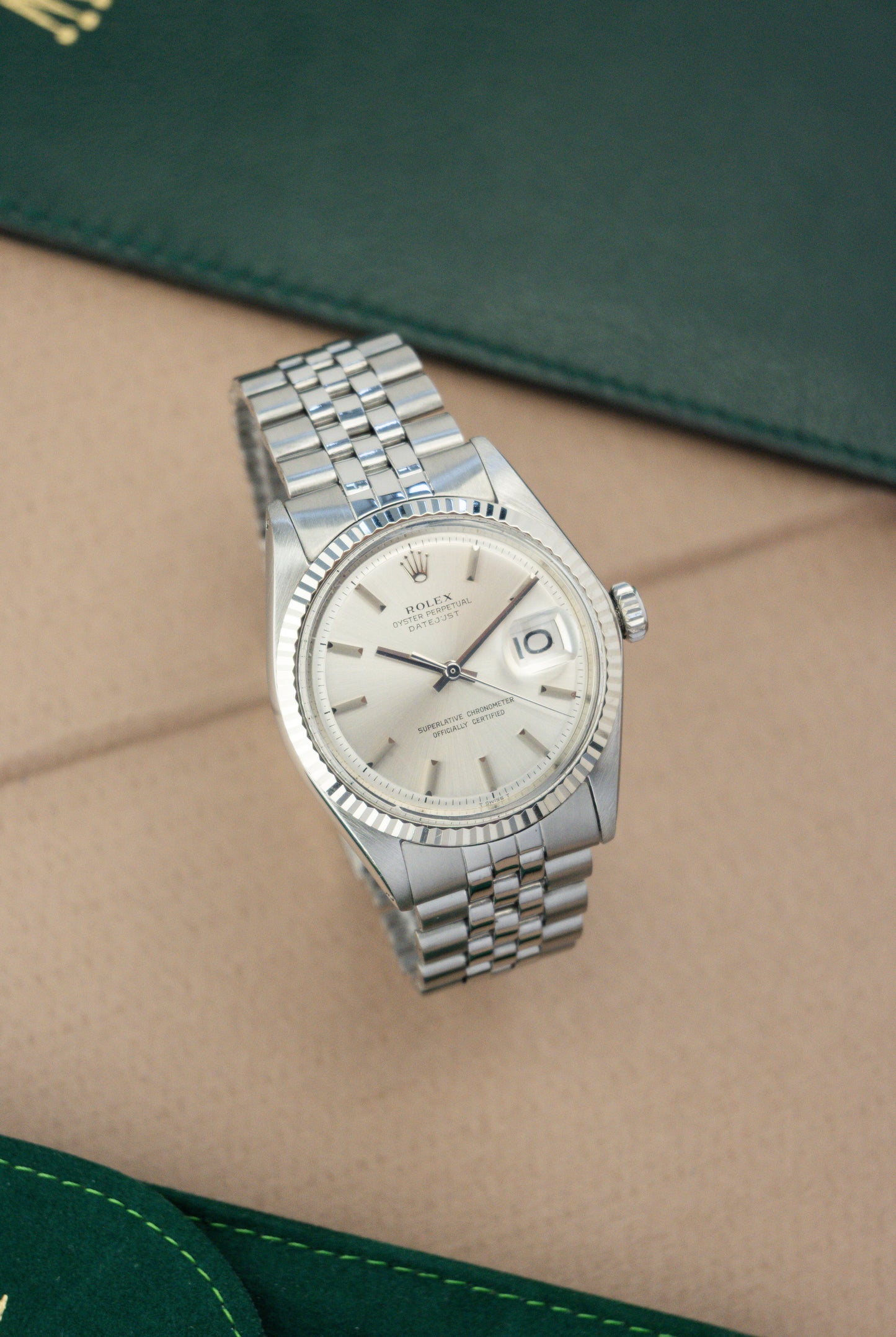 Rolex Datejust 36 Ref. 1601 | Japan Dial | Jubilee Bracelet Fluted Bezel
