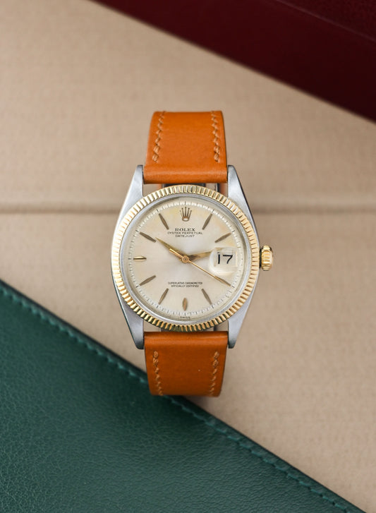 Rolex Datejust 36 ref, 1601 | Swiss Only Patina Dial | Fluted Bezel | Dauphine Hands