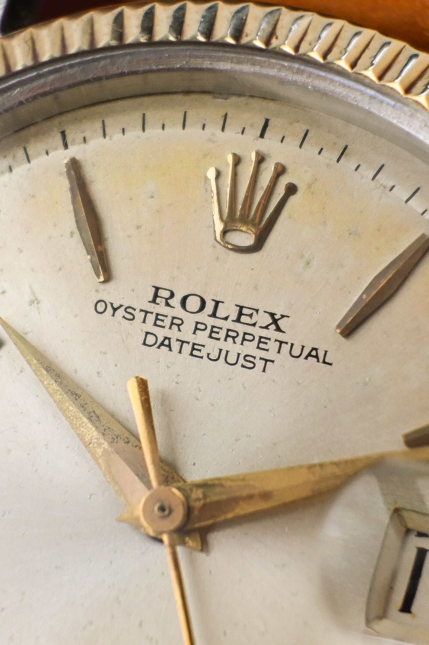 Rolex Datejust 36 ref, 1601 | Swiss Only Patina Dial | Fluted Bezel | Dauphine Hands