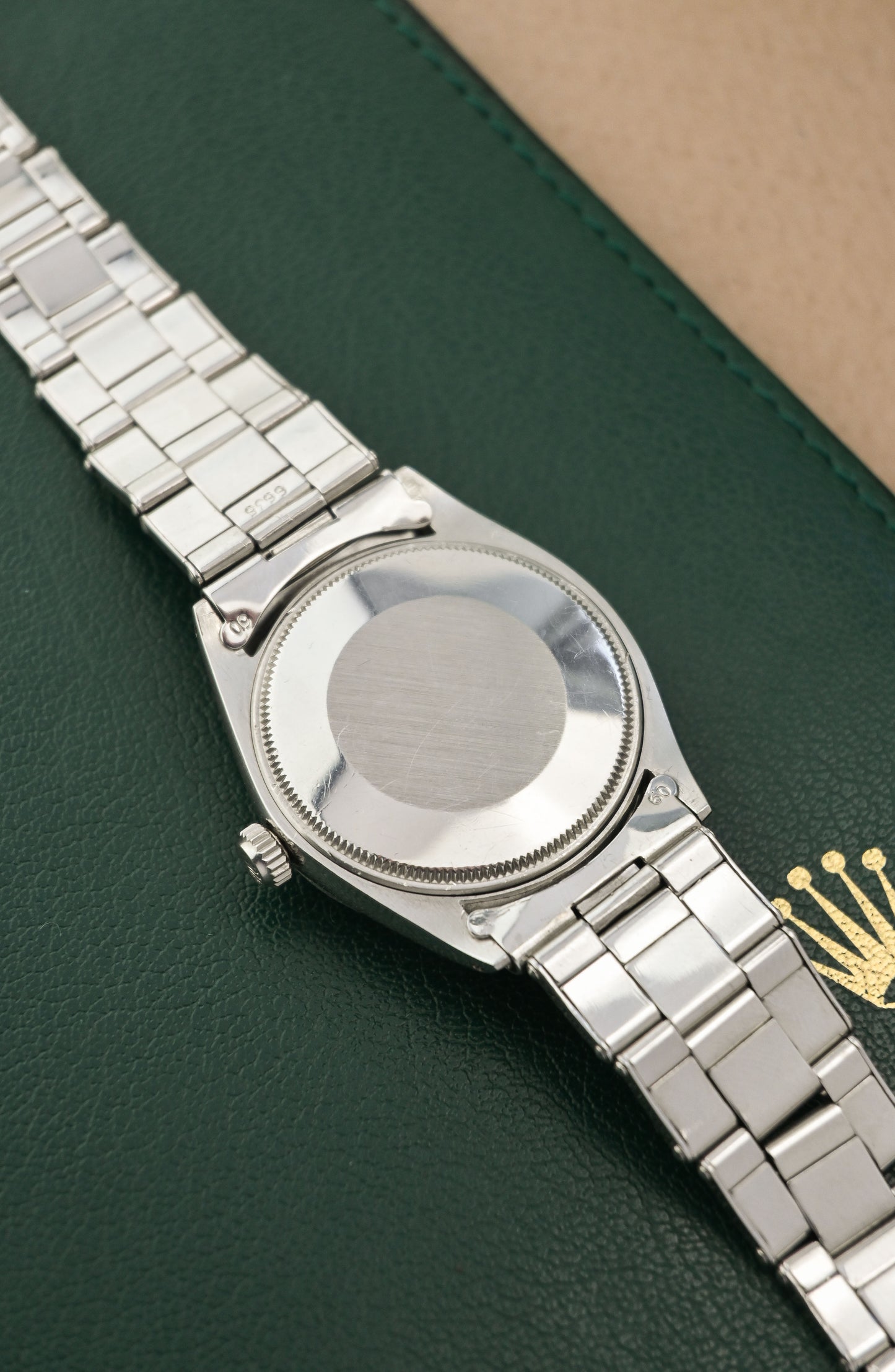 Rolex Air-King 34 Ref, 5500 | Rivet Flex Bracelet | Black Dial | Sharp Condition