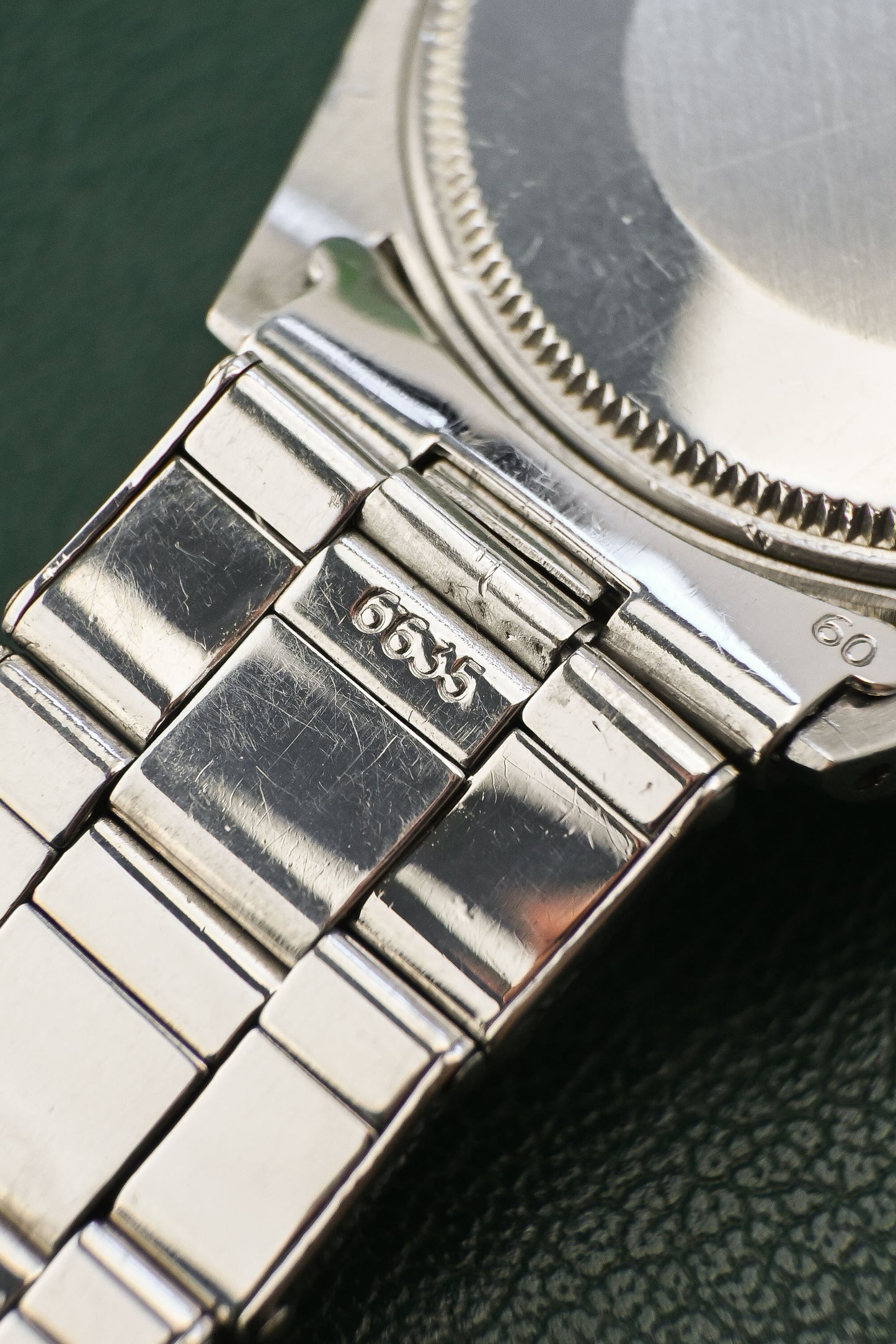 Rolex Air-King 34 Ref, 5500 | Rivet Flex Bracelet | Black Dial | Sharp Condition