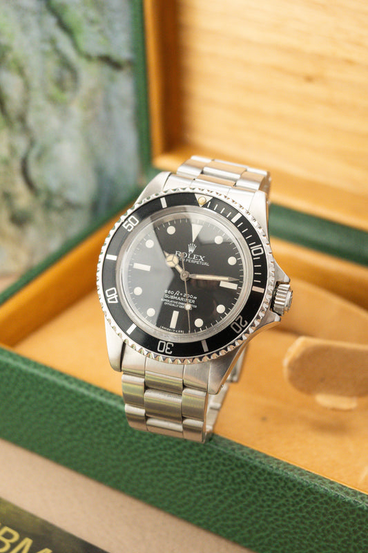 Rolex Submariner 40 | Ref. 5512 | Sharp Condition | Matte Black Dial
