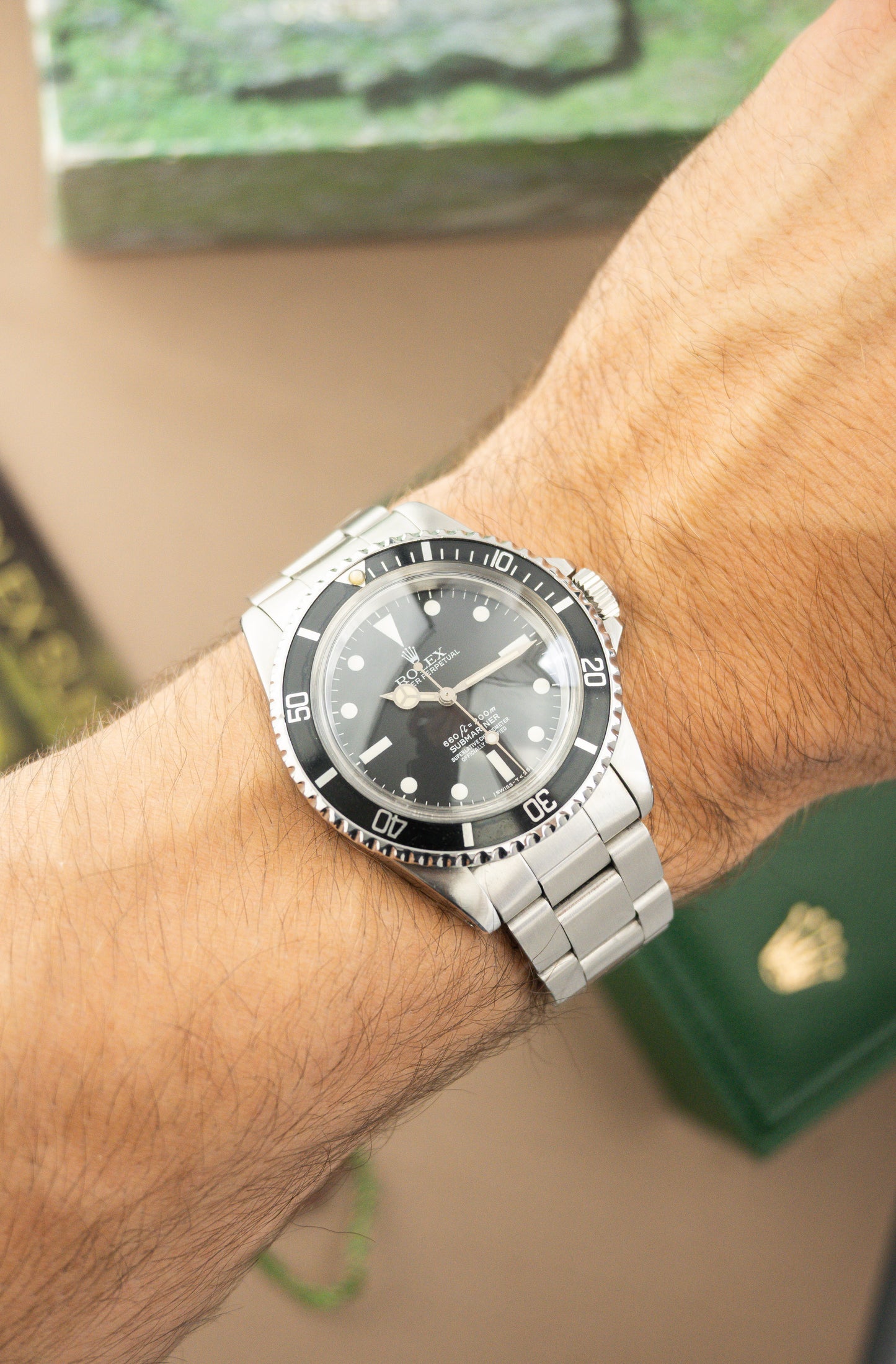 Rolex Submariner 40 | Ref. 5512 | Sharp Condition | Matte Black Dial