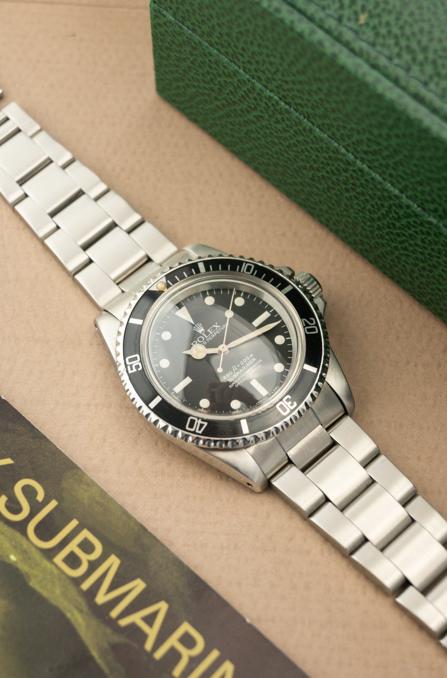 Rolex Submariner 40 | Ref. 5512 | Sharp Condition | Matte Black Dial