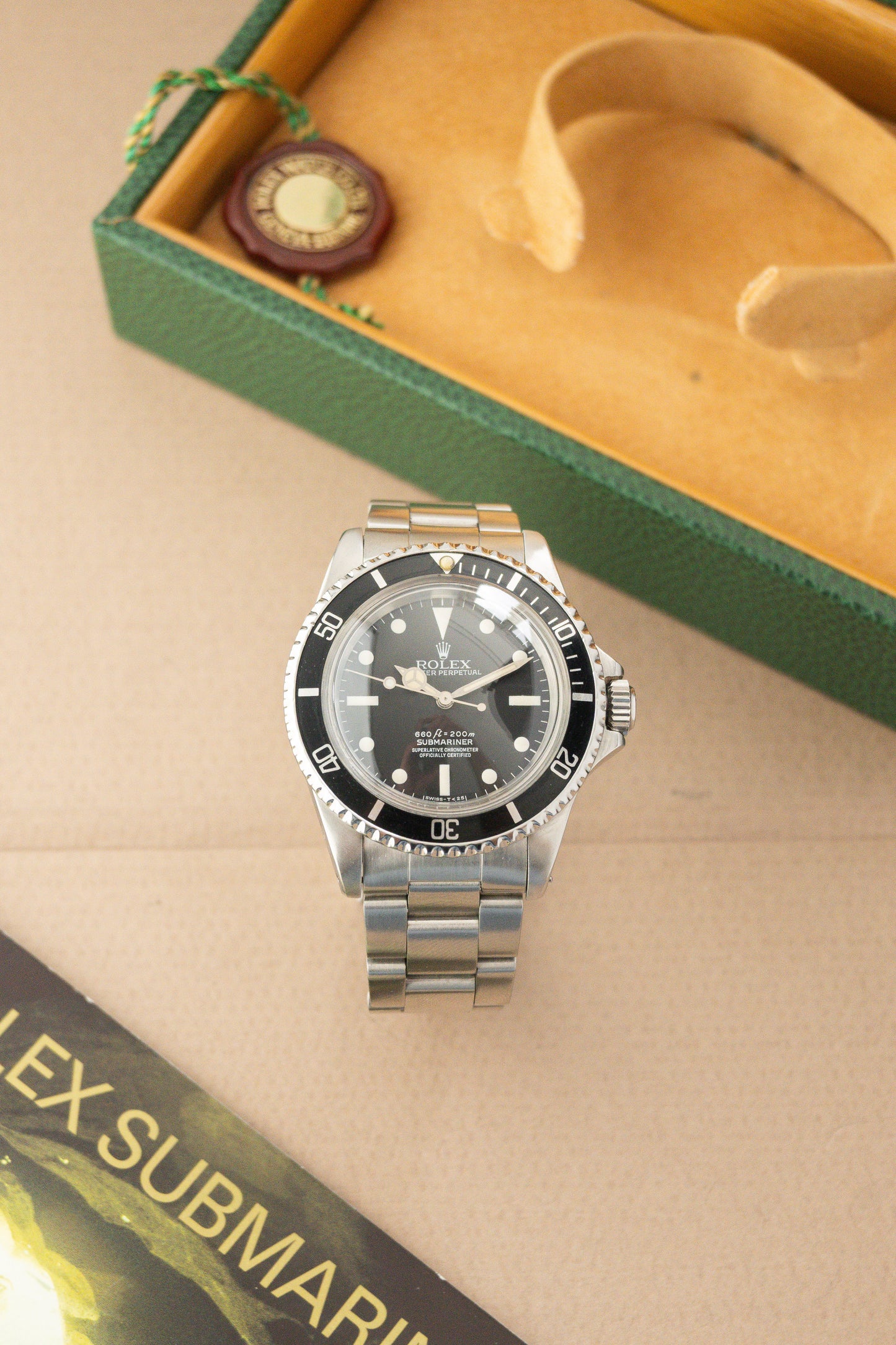 Rolex Submariner 40 | Ref. 5512 | Sharp Condition | Matte Black Dial
