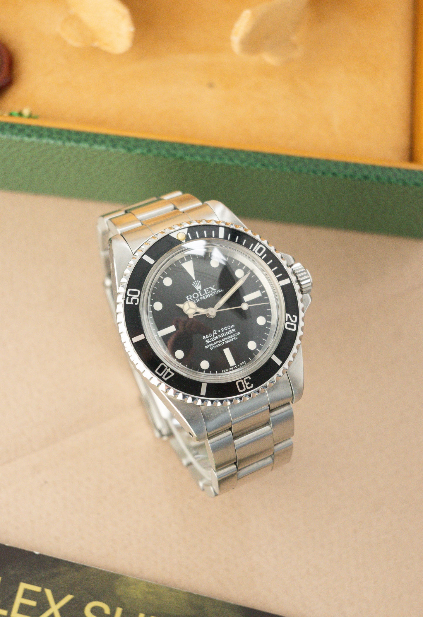 Rolex Submariner 40 | Ref. 5512 | Sharp Condition | Matte Black Dial
