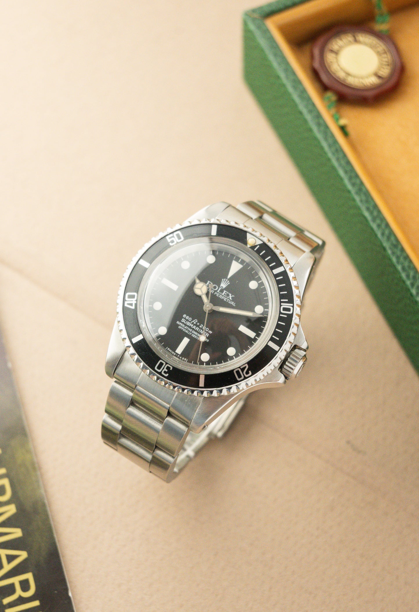 Rolex Submariner 40 | Ref. 5512 | Sharp Condition | Matte Black Dial