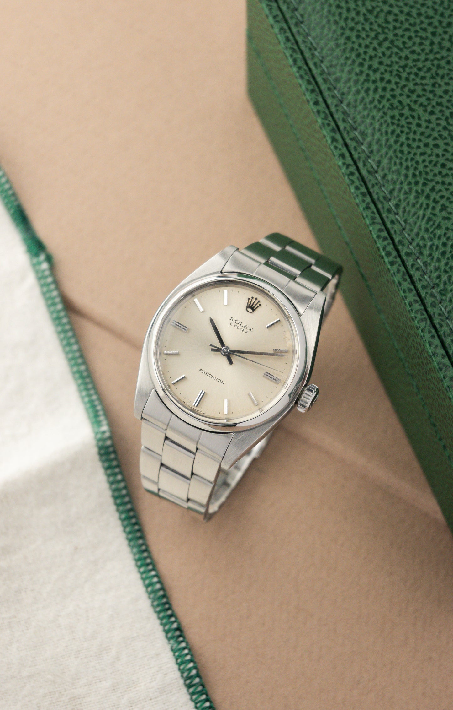 Rolex Oyster Precision 34 Ref. 6426 | Rare Japan Silver Dial | Oyster Bracelet
