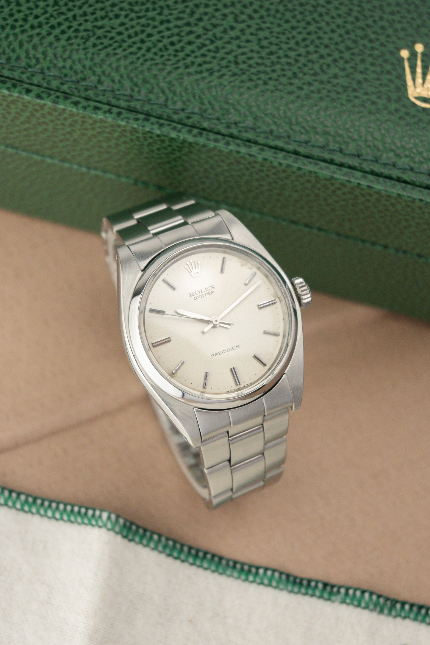 Rolex Oyster Precision 34 Ref. 6426 | Rare Japan Silver Dial | Oyster Bracelet