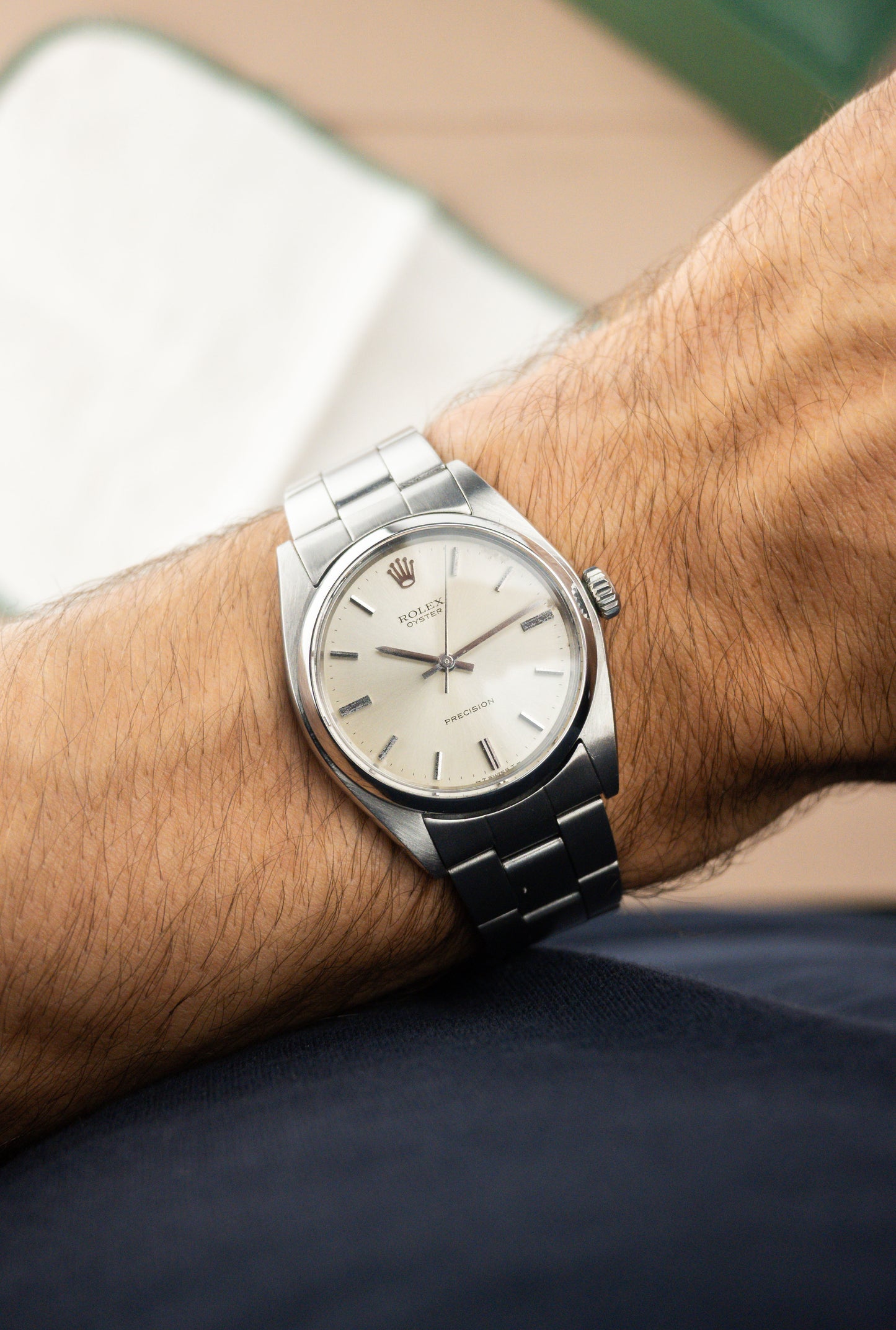 Rolex Oyster Precision 34 Ref. 6426 | Rare Japan Silver Dial | Oyster Bracelet