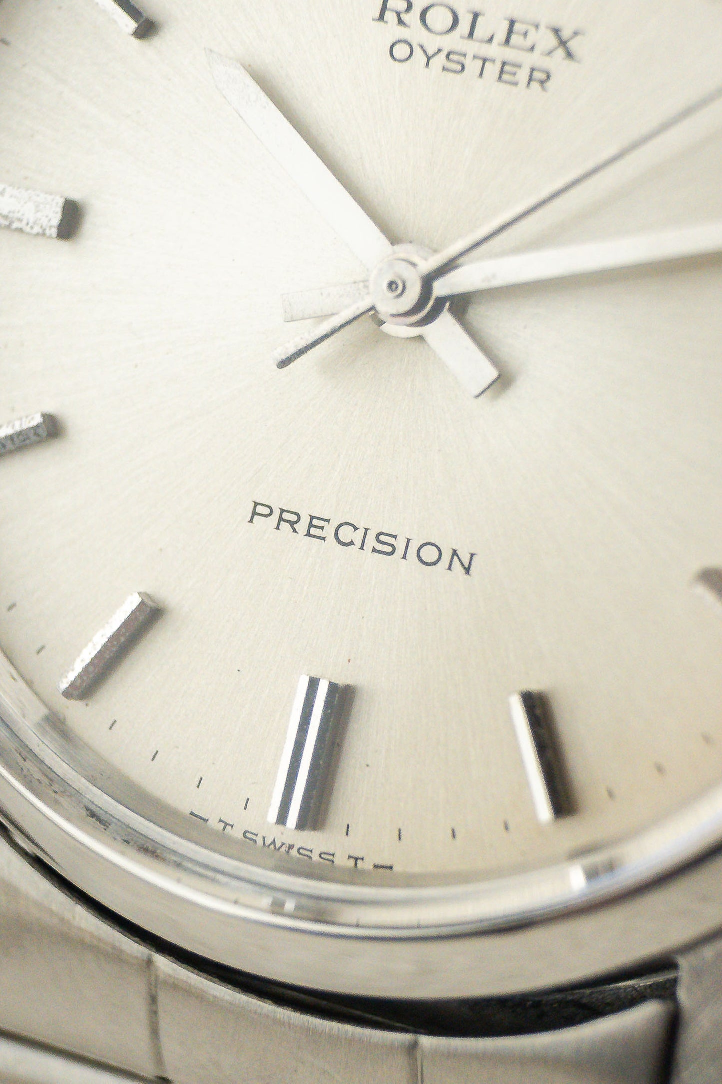 Rolex Oyster Precision 34 Ref. 6426 | Rare Japan Silver Dial | Oyster Bracelet