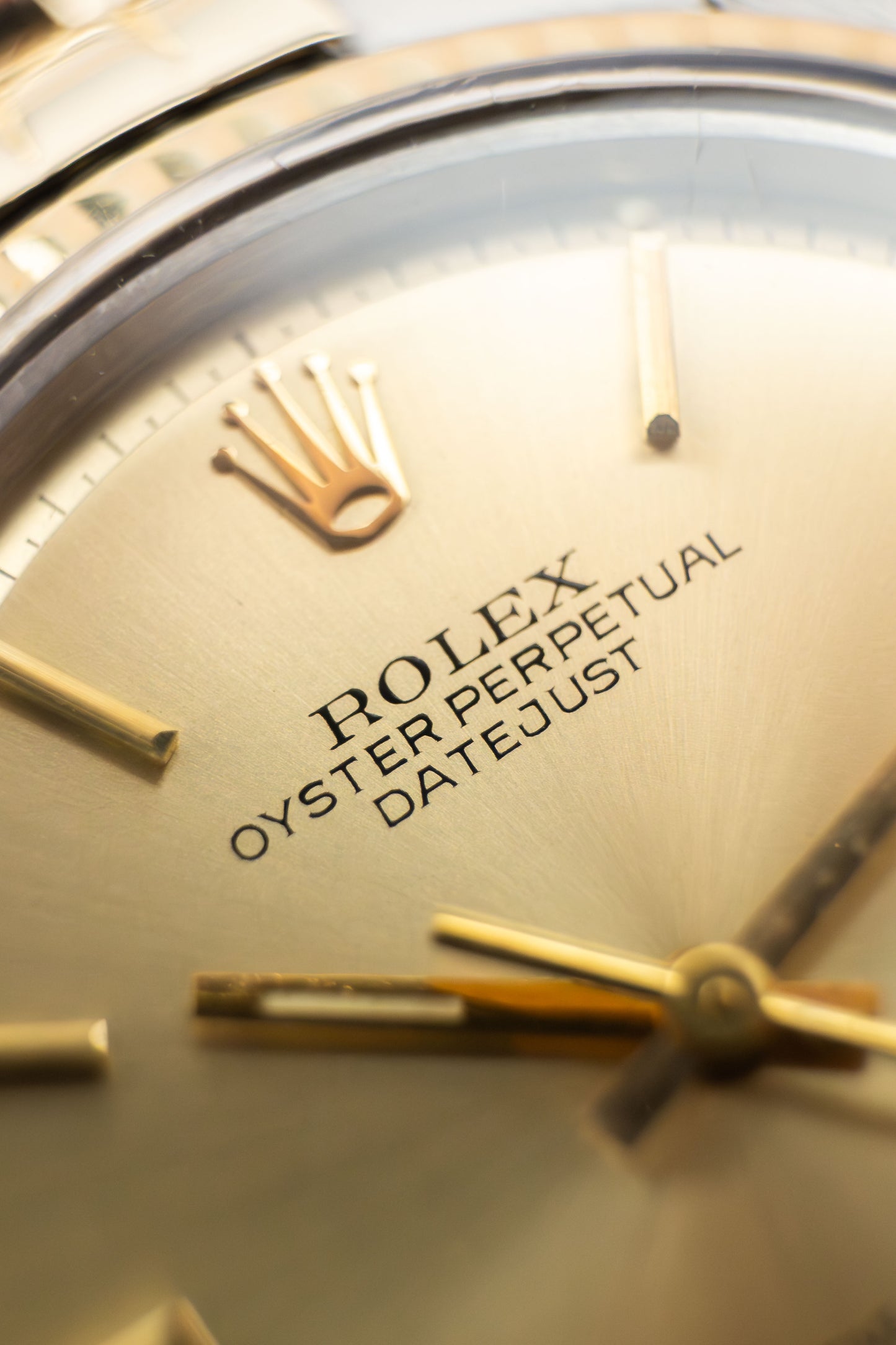 Rolex Oyster Perpetual Datejust 36 Ref. 1601 | Two Tone Jubilee Bracelet | 18K Gold Fluted Bezel | Big Crown Clasp | 1966