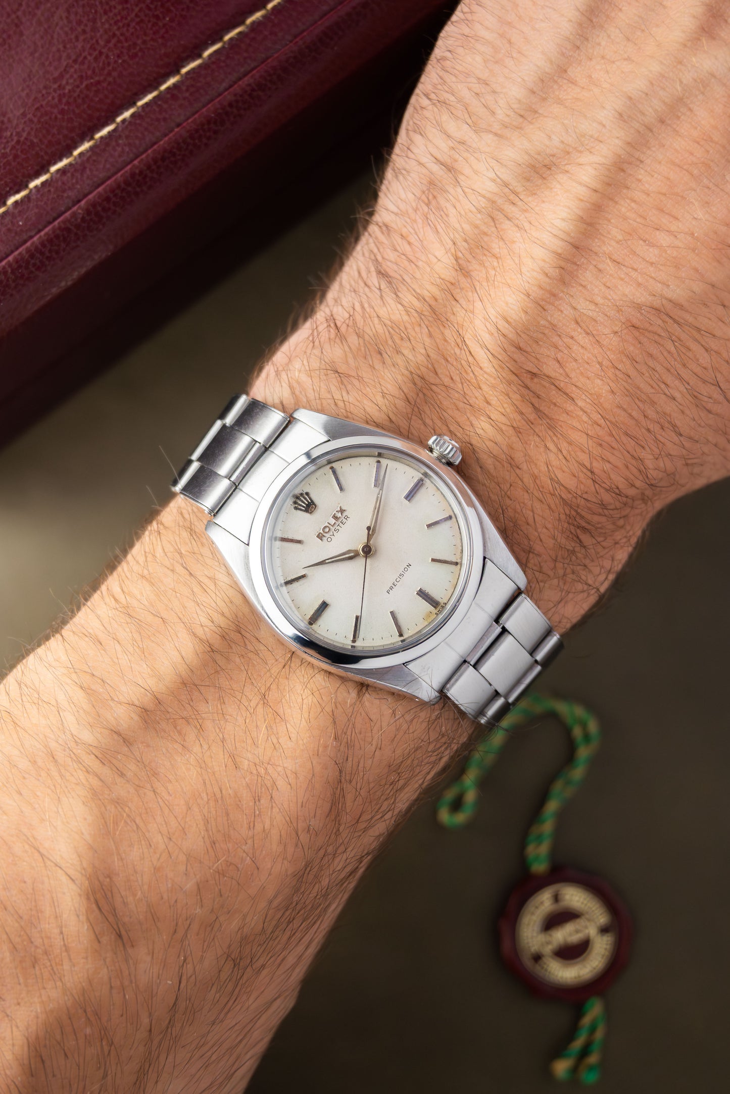 Rolex Oyster Precision 34 Ref. 6422 | Swiss Only Whitw Dial | Sword Hands | Lollipop Hand | Cal. 1210 | 1957