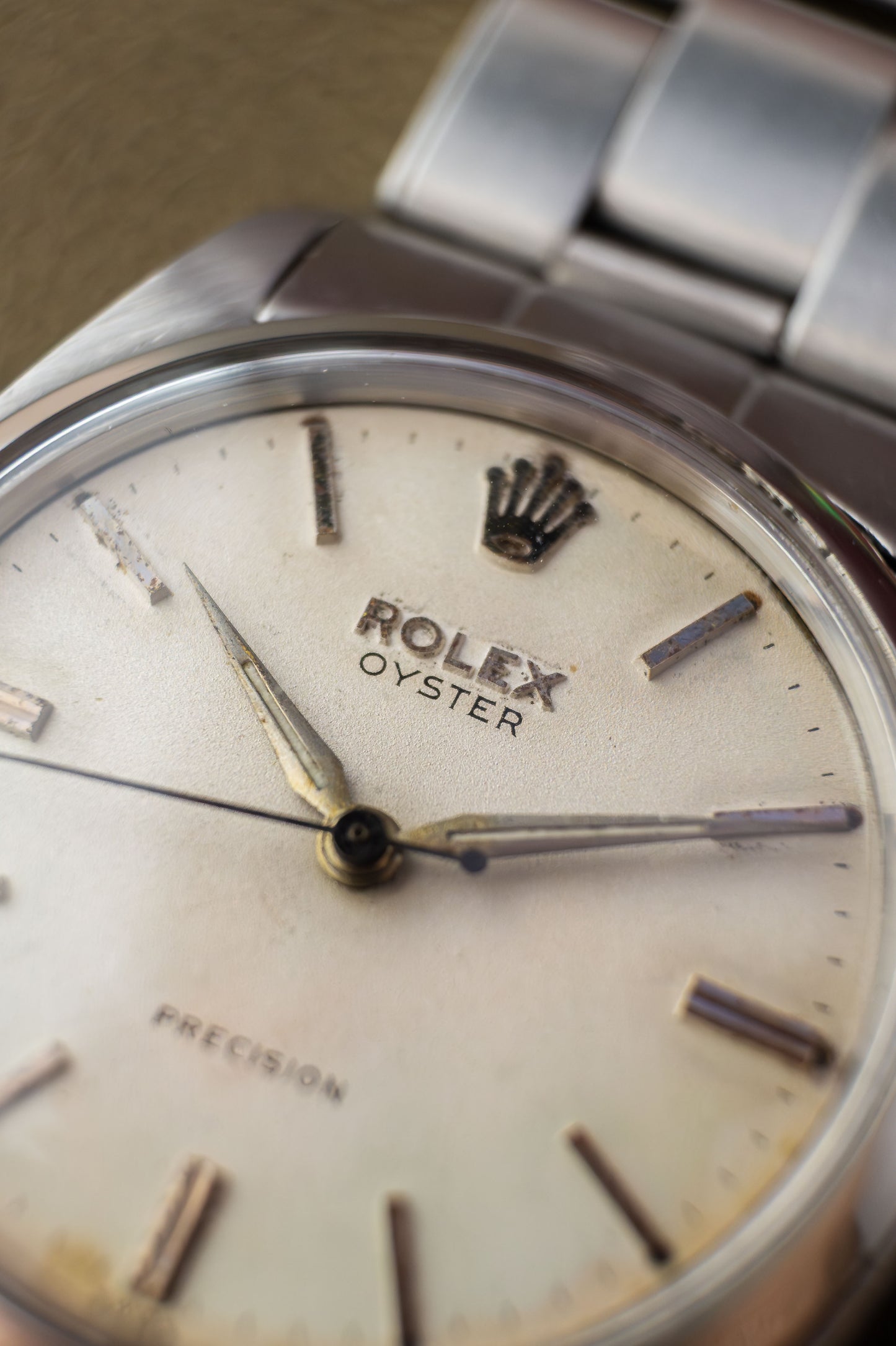 Rolex Oyster Precision 34 Ref. 6422 | Swiss Only Whitw Dial | Sword Hands | Lollipop Hand | Cal. 1210 | 1957