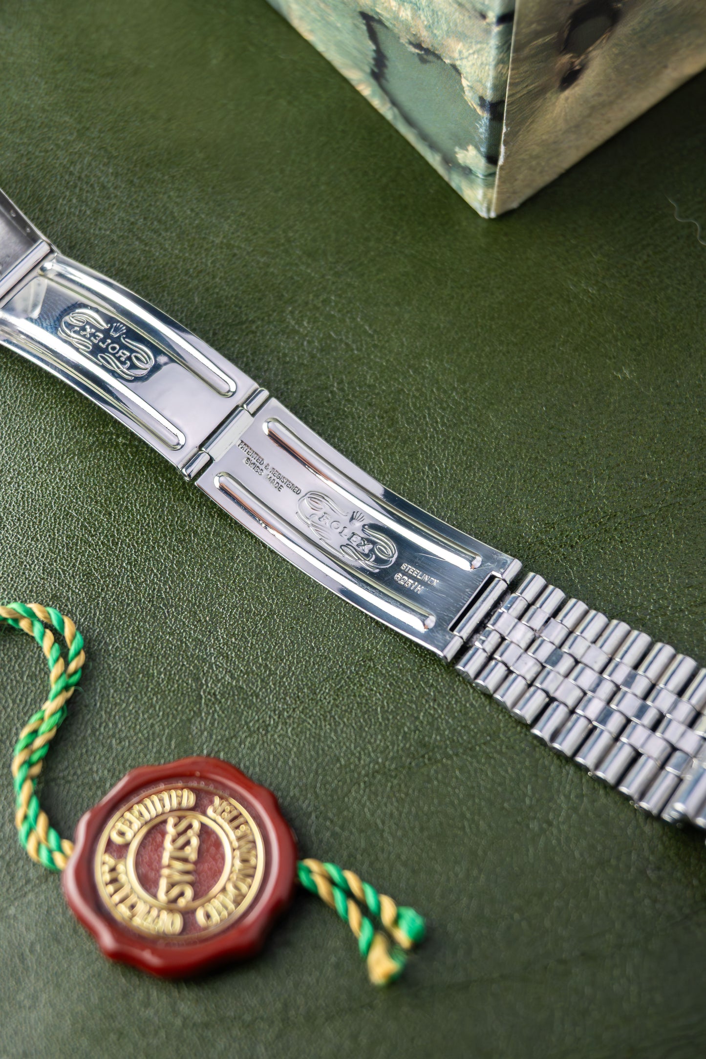 Rolex Oyster Perpetual Datejust 36 Ref. 1603 | Jubilee Bracelet | Engine Turned Bezel | Swiss Only Doorstop Dial1 | 962