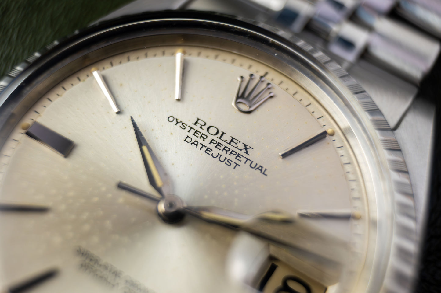Rolex Oyster Perpetual Datejust 36 Ref. 1603 | Jubilee Bracelet | Engine Turned Bezel | Swiss Only Doorstop Dial1 | 962