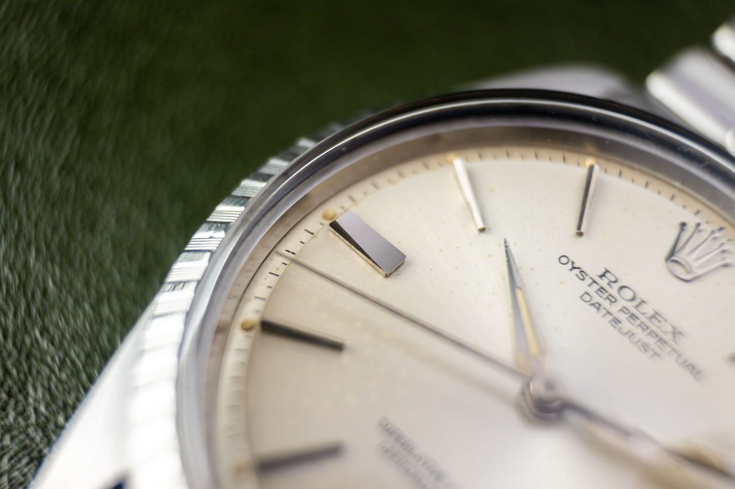 Rolex Oyster Perpetual Datejust 36 Ref. 1603 | Jubilee Bracelet | Engine Turned Bezel | Swiss Only Doorstop Dial1 | 962