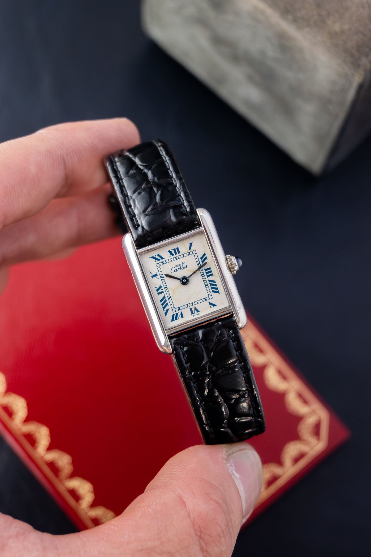 Cartier Tank Must 'Small' Ref. 6057002 | Cartier Buckle | Quartz
