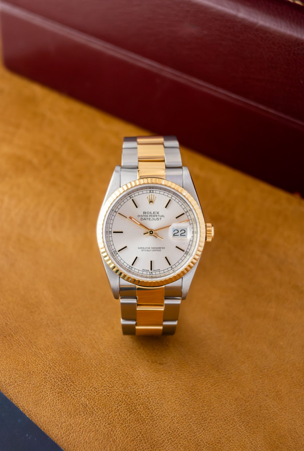 Rolex Datejust 36 Ref.16233 | Oyster Bracelet | Fluted Bezel | 1989 | Silver Dial | Caliber 3035