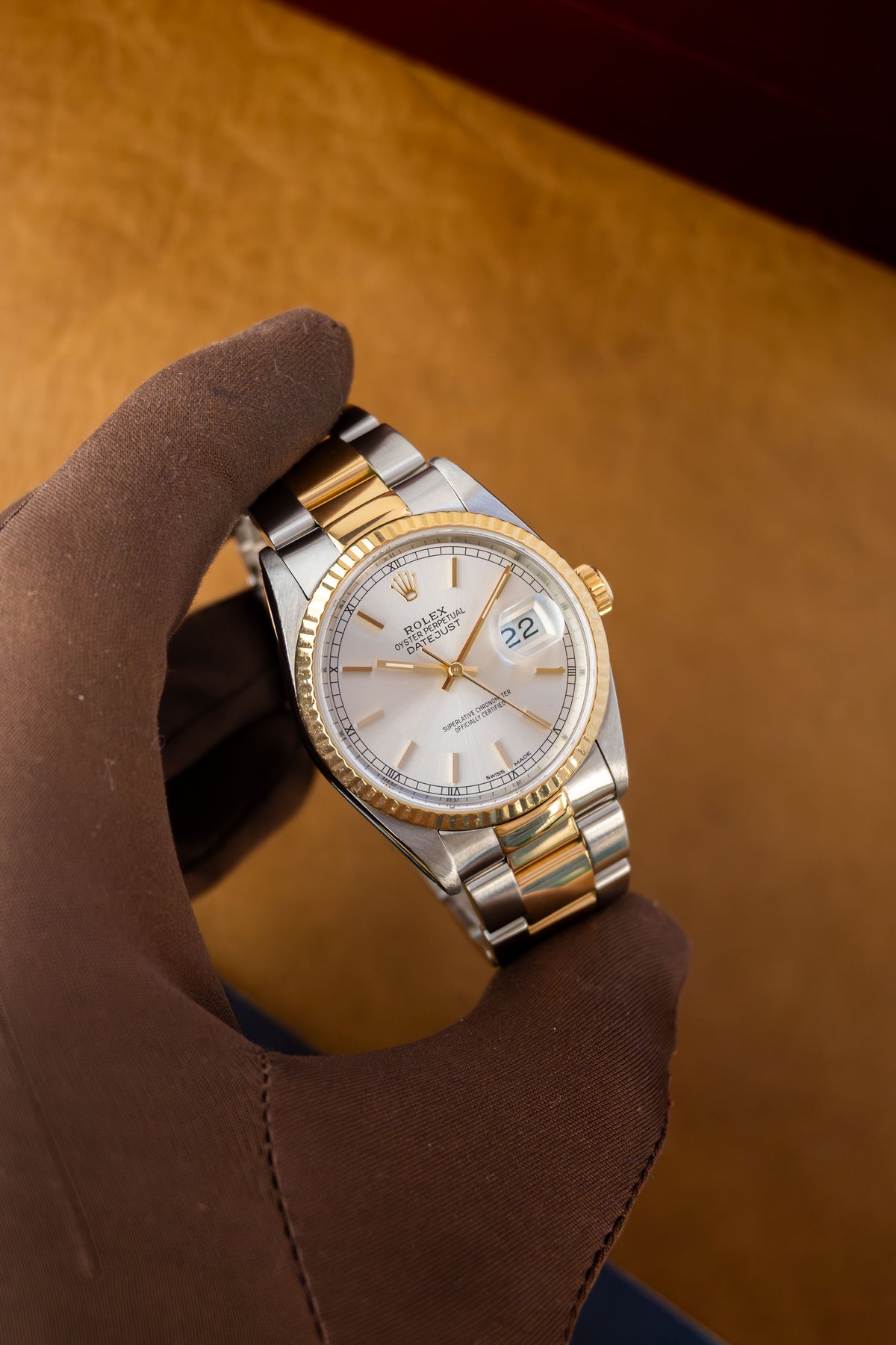 Rolex Datejust 36 Ref.16233 | Oyster Bracelet | Fluted Bezel | 1989 | Silver Dial | Caliber 3035