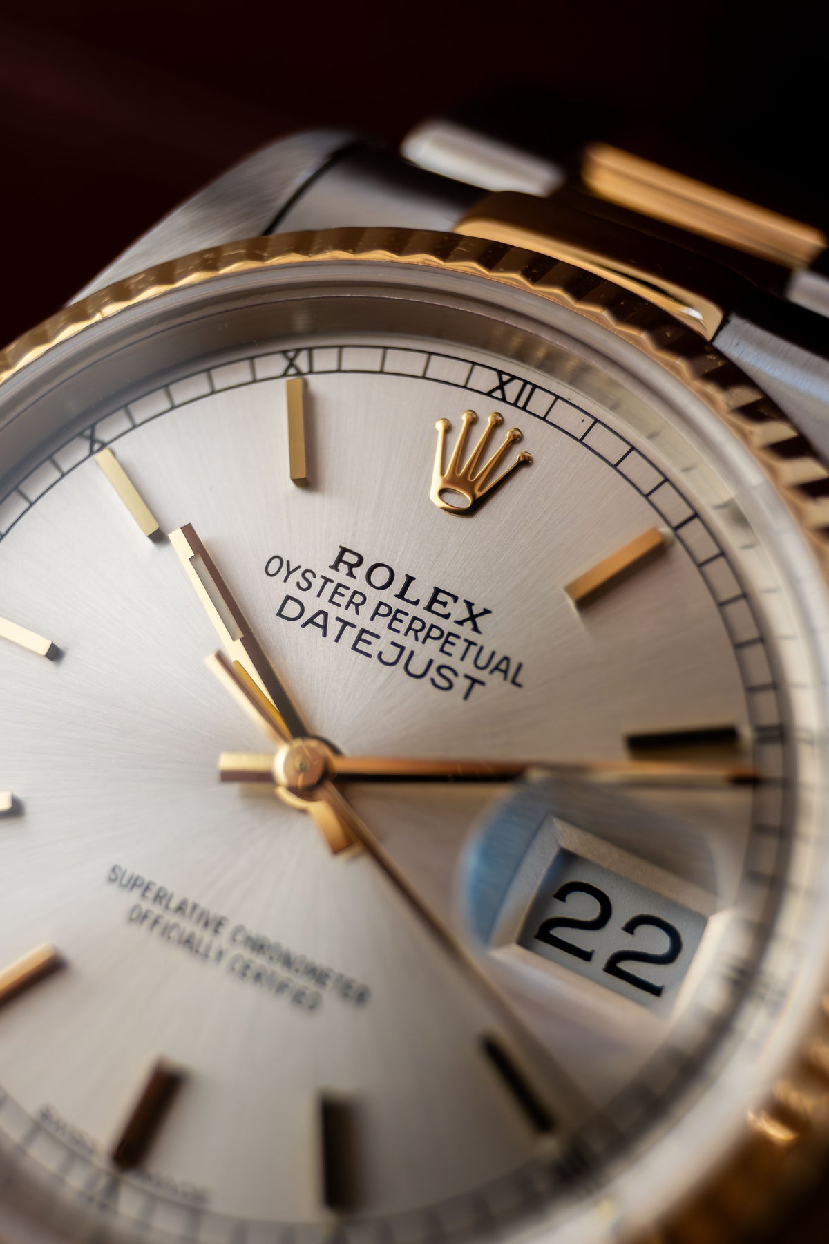Rolex Datejust 36 Ref.16233 | Oyster Bracelet | Fluted Bezel | 1989 | Silver Dial | Caliber 3035