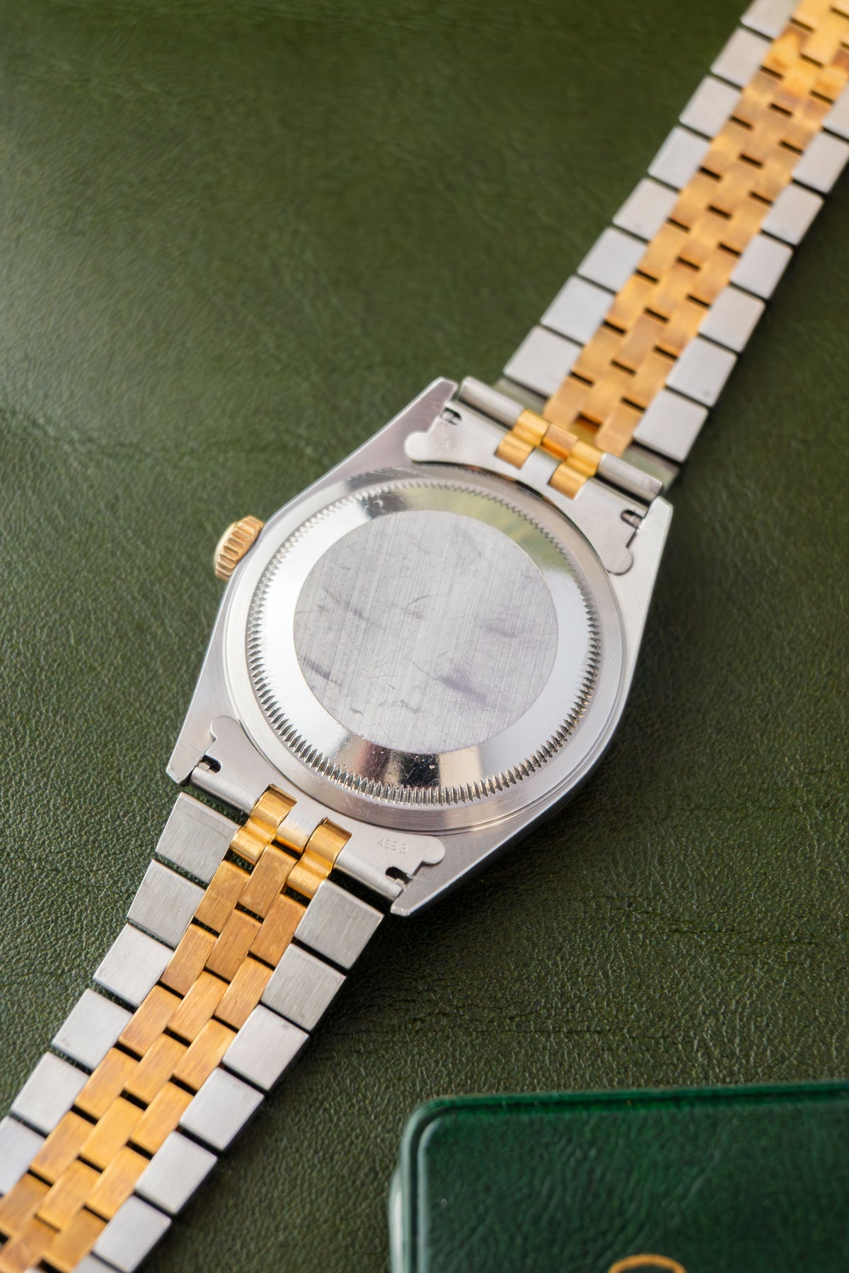 Rolex Datejust 36 Ref.16233 | Jubilee Bracelet | Fluted Bezel | 1996 | Gold Dial | Caliber 3035 | Unpolished